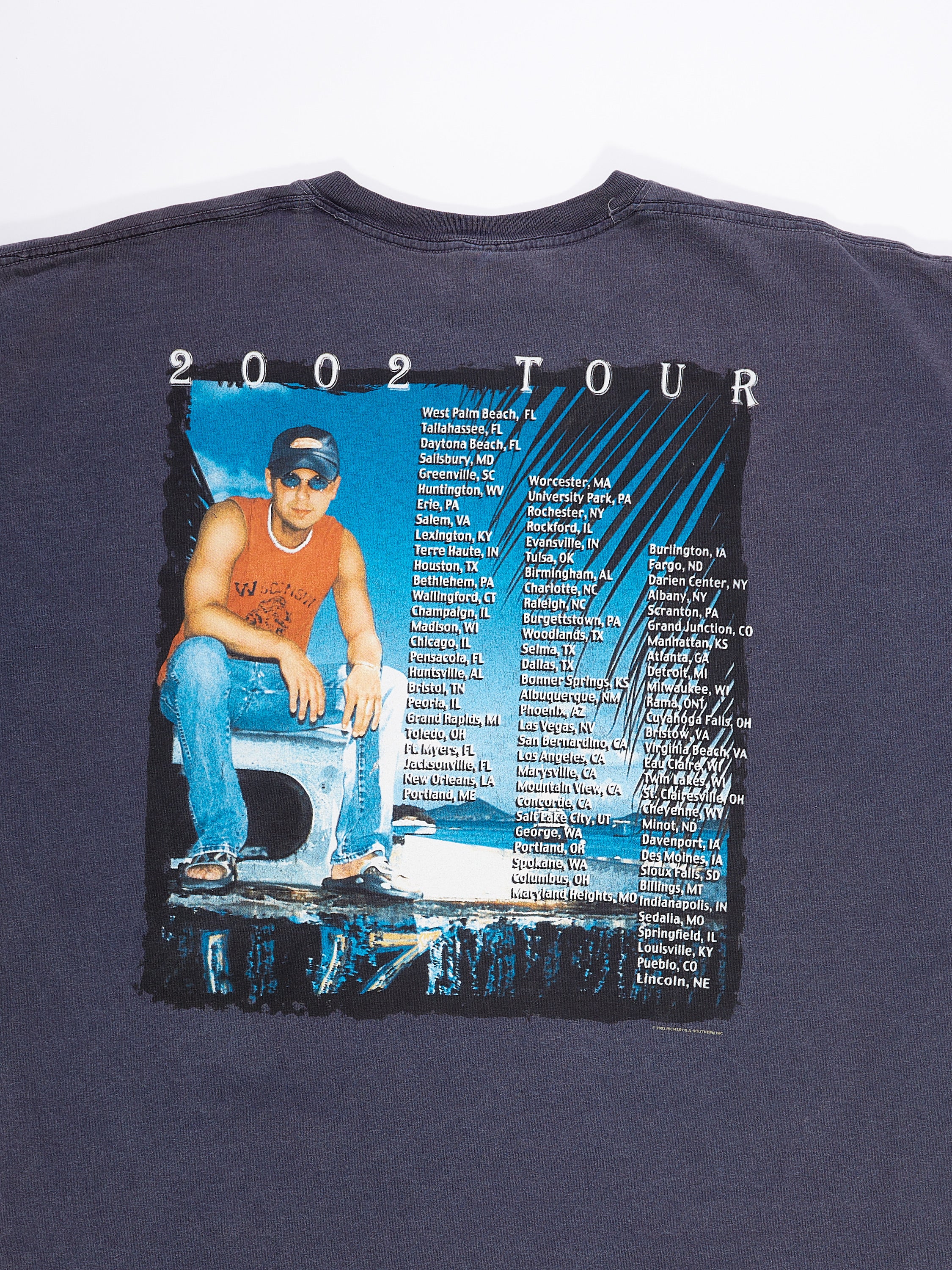 Kenny Chesney 2002 Tour T-shirt