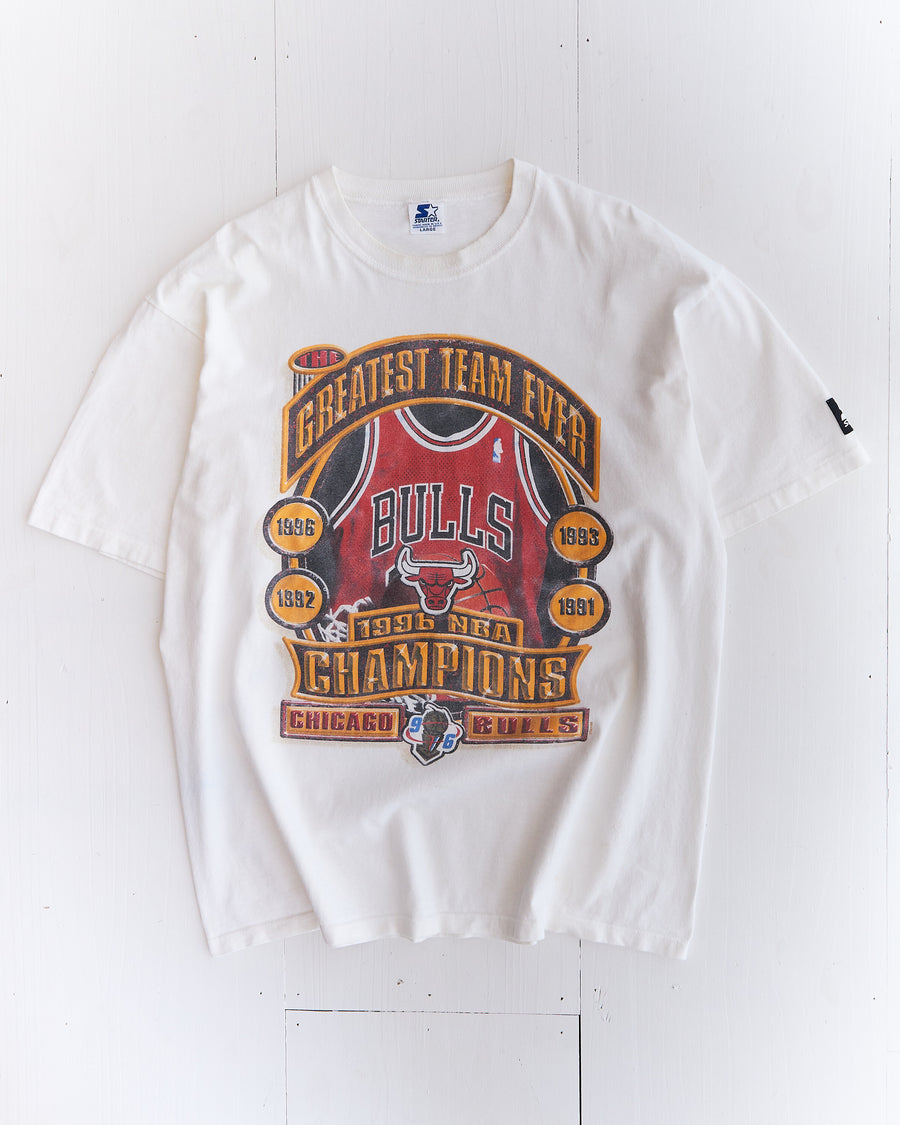 1996 Chicago Bulls NBA Champion Greatest Team Ever Starter T-shirt