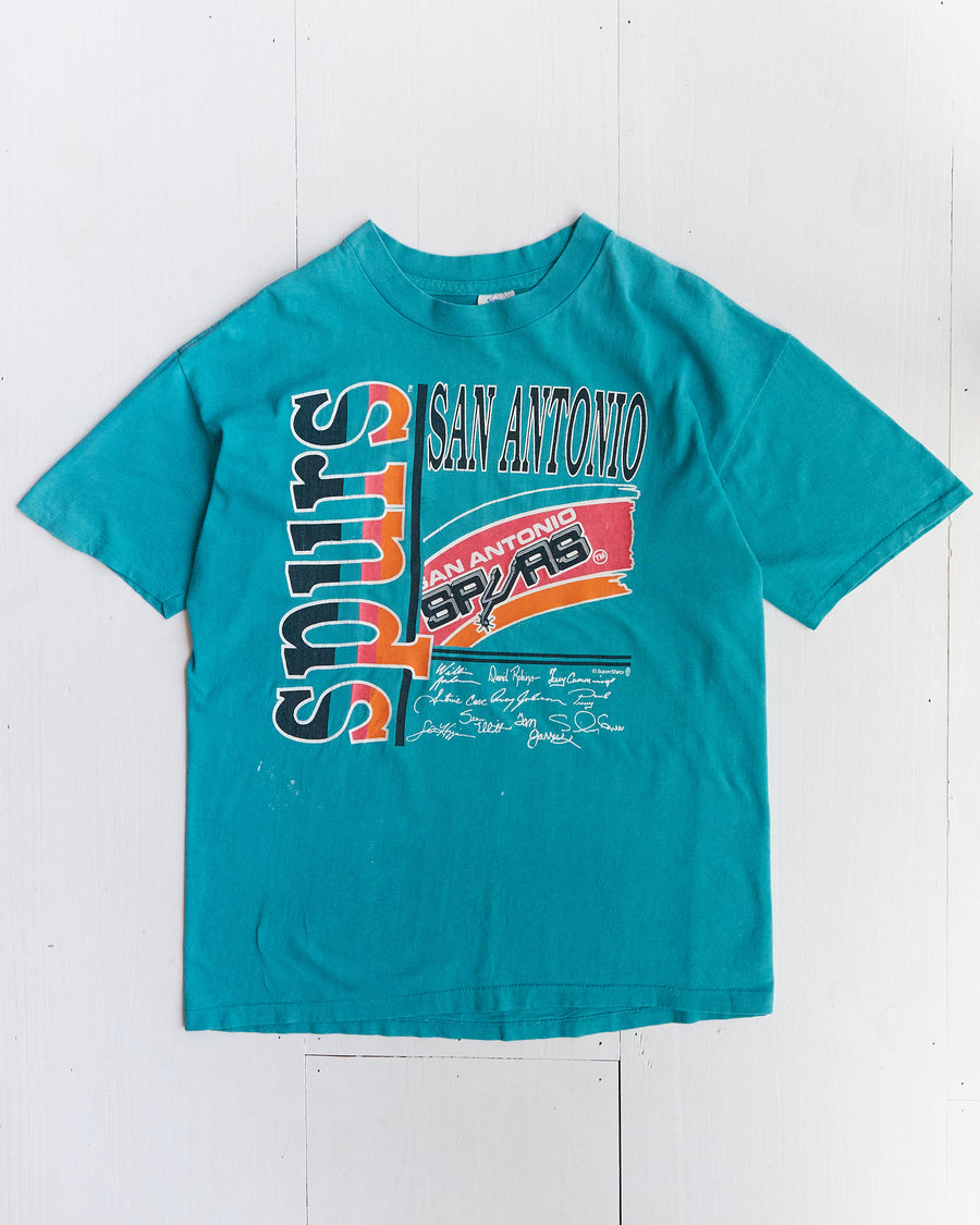 1991-1992 San Antonio Spurs Fiesta-Colored T-shirt