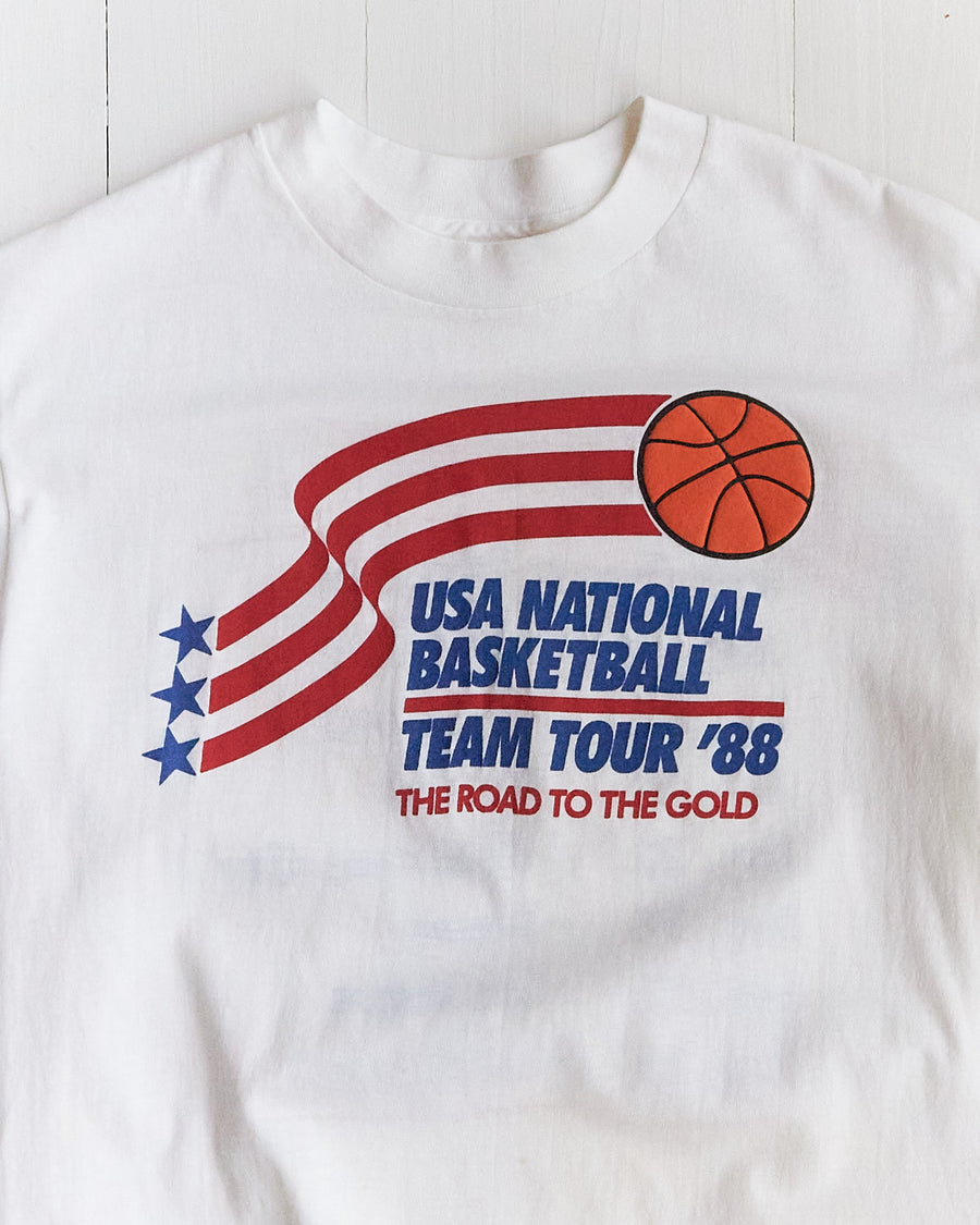 1988 USA National Basketball Tour "The road to gold"