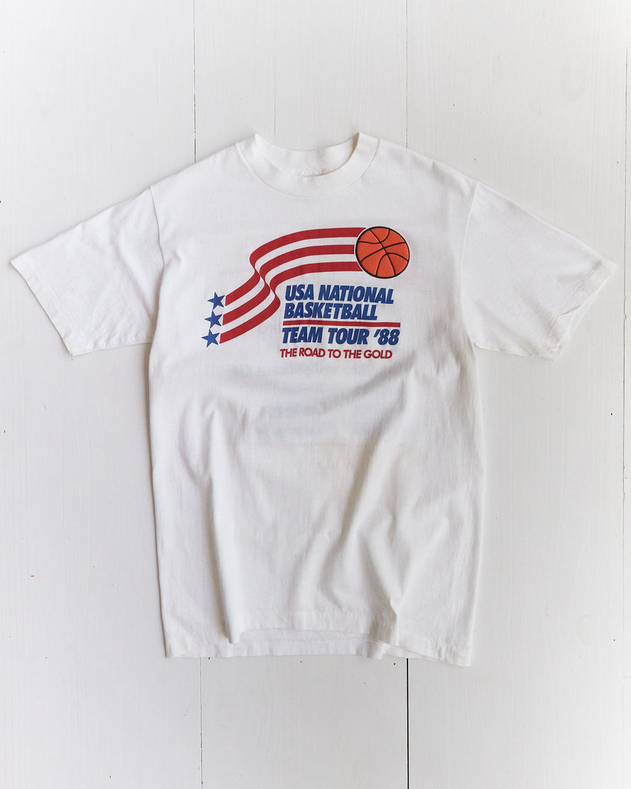 1988 USA National Basketball Tour "The road to gold"