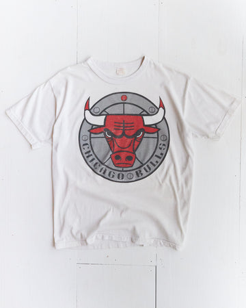 Chicago Bulls Big Logo White T-shirt