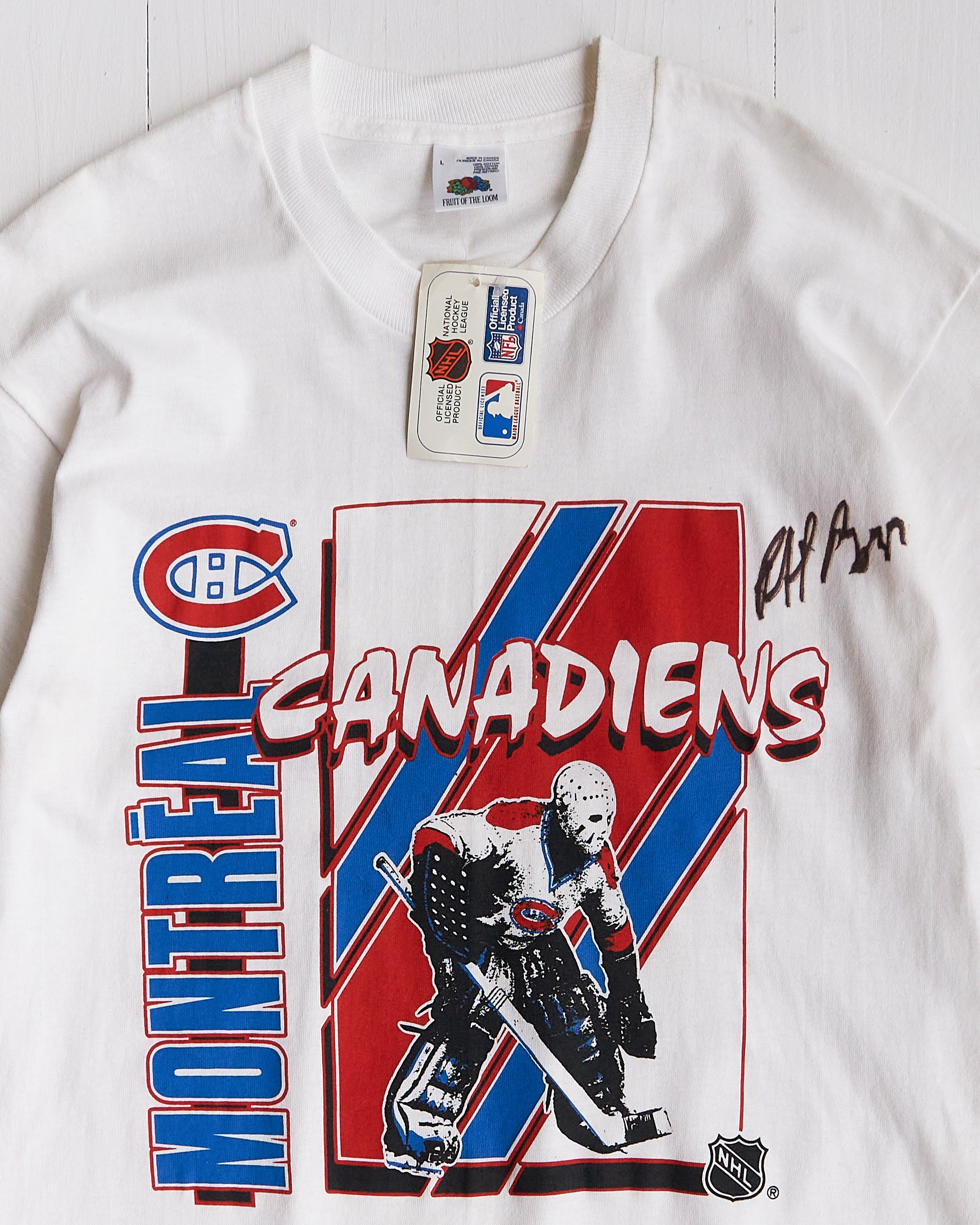 Patrick Roy Autographed Signed Montreal Canadiens Dead Stock T-shirt