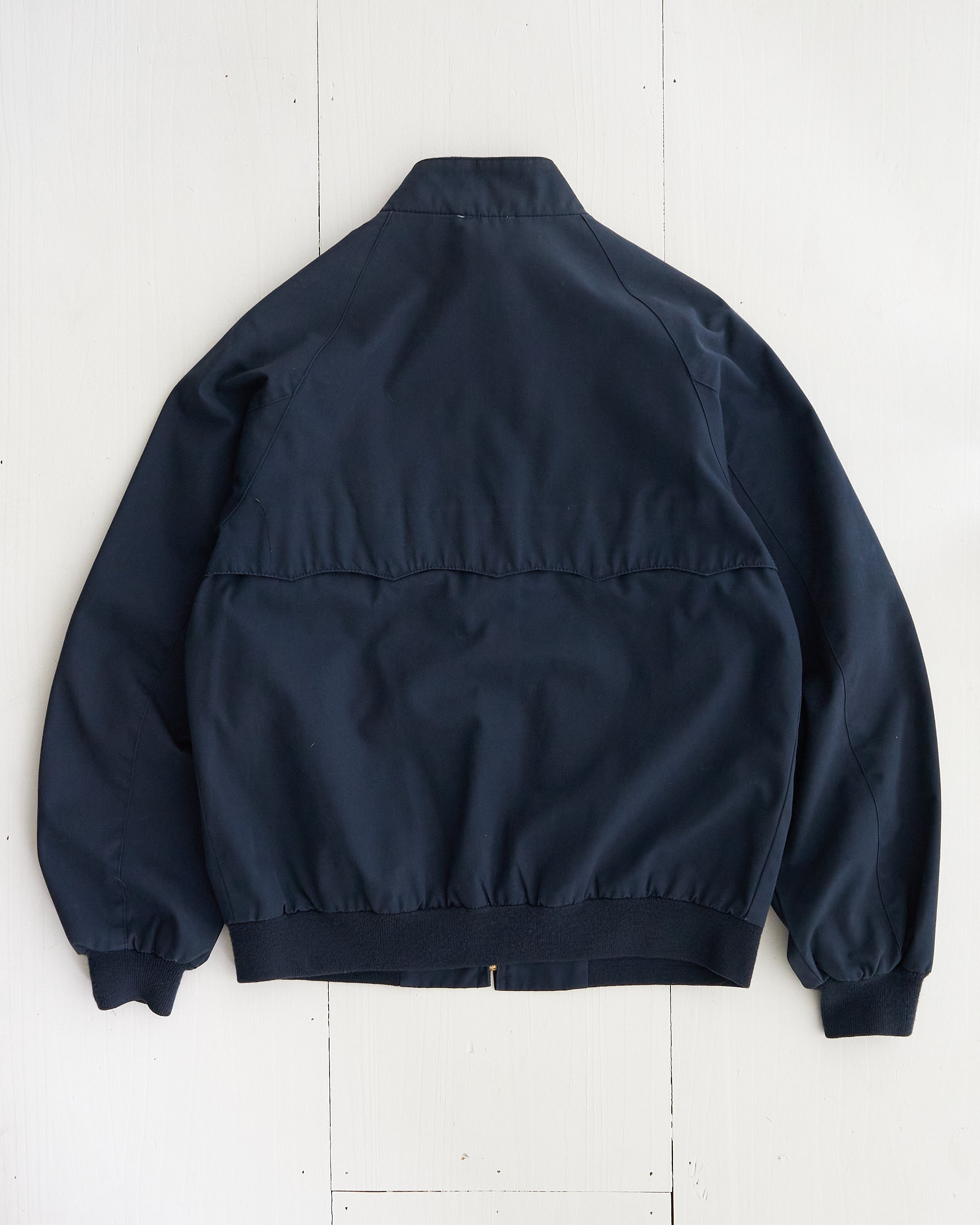 1990's Izod Lacoste navy blue Harrington Jacket