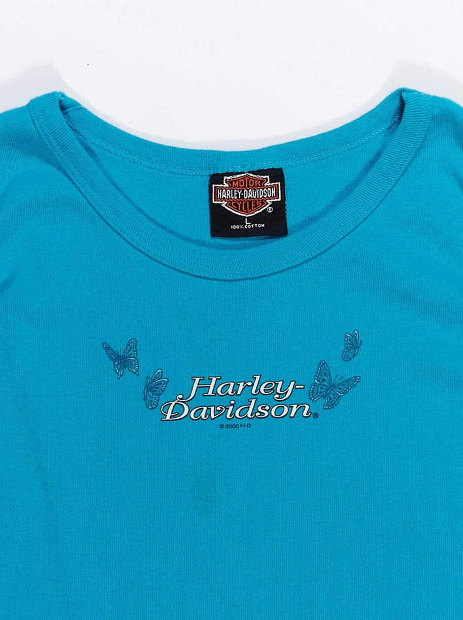 Y2K Harley-Davidson Butterfly Tank Top