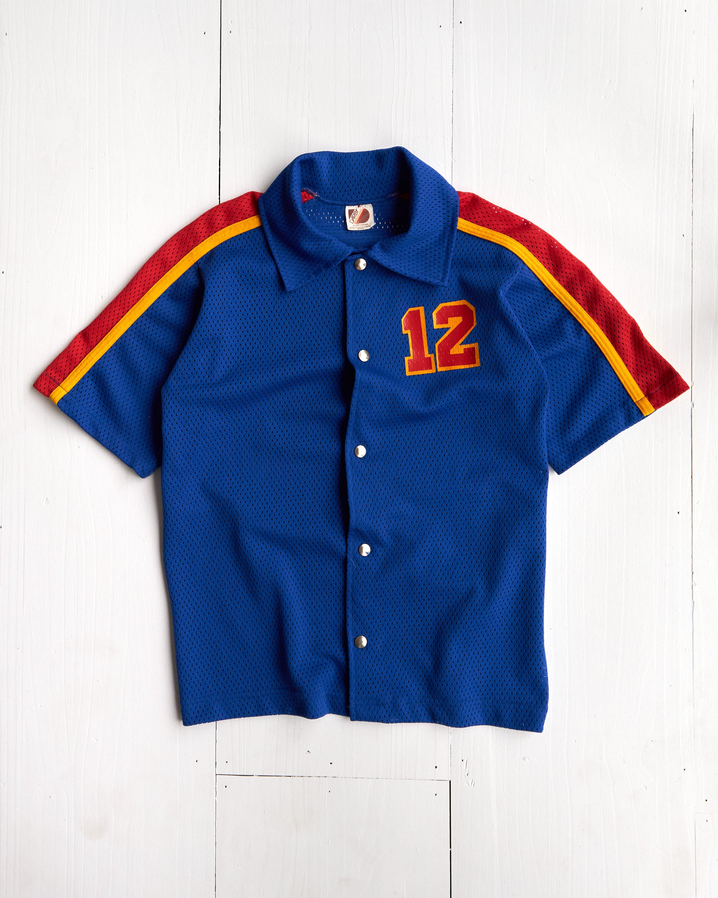1980's Darby Sportswear baseball mesh jersey