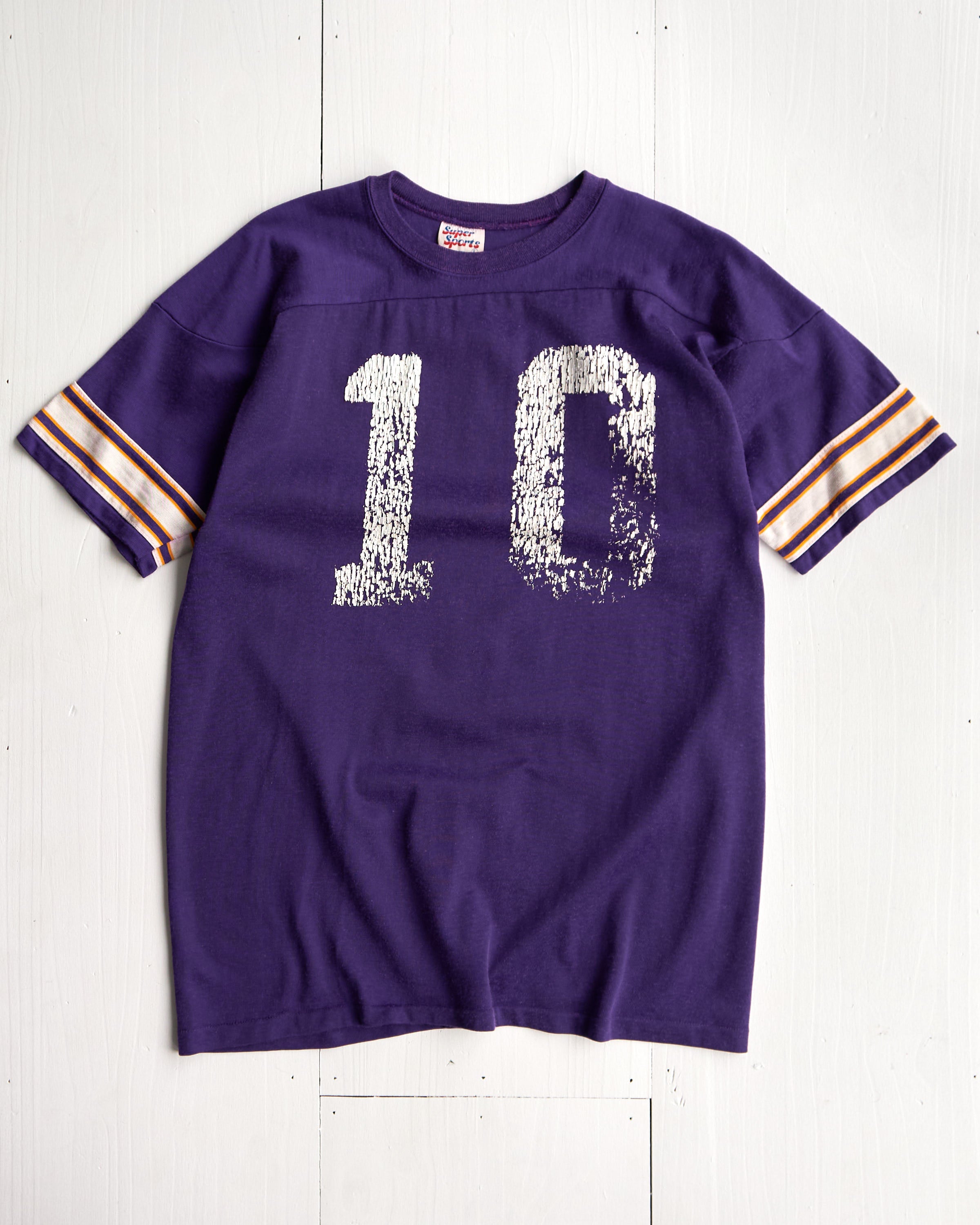 Maillot de football vintage violet 