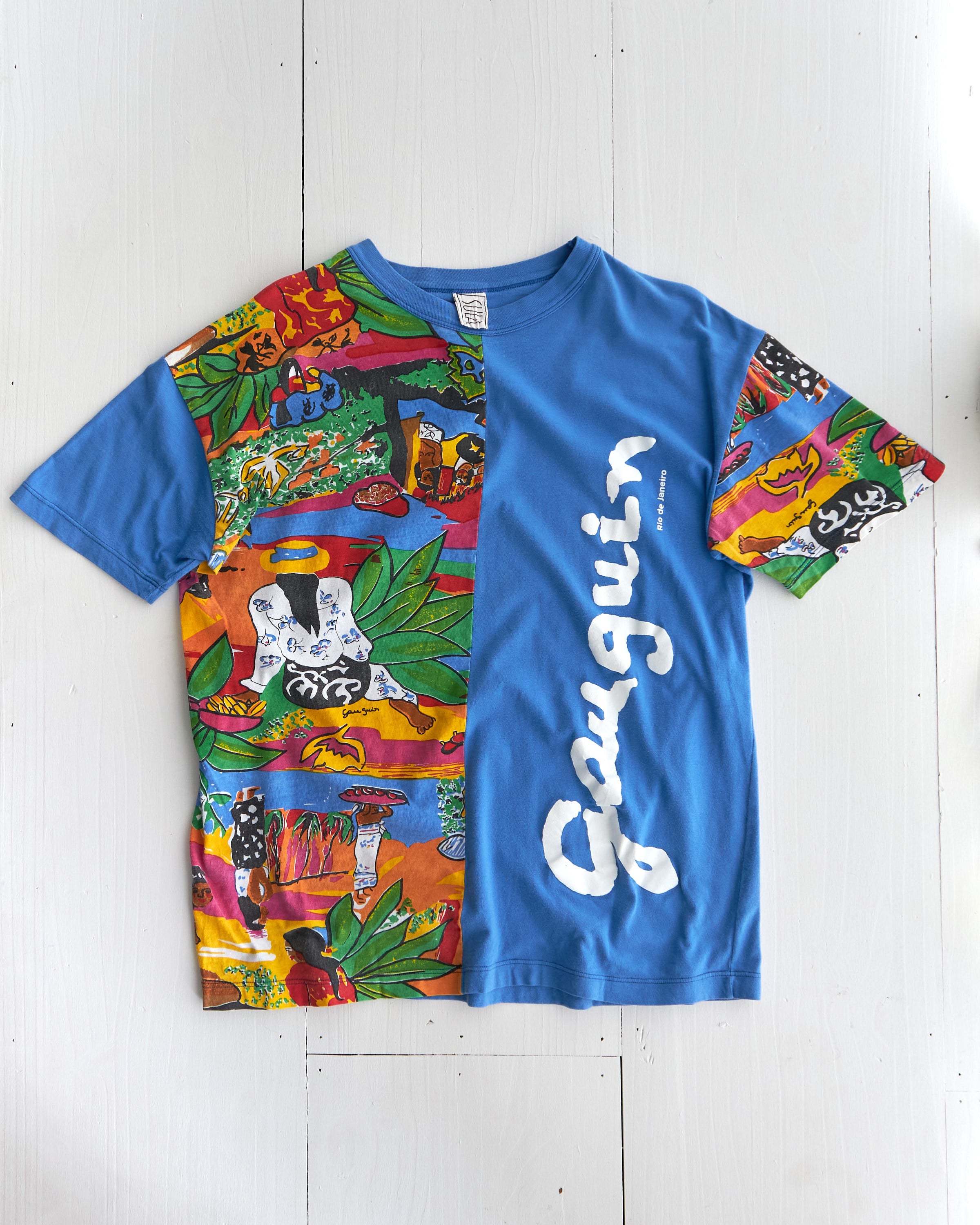 1990's Paul Gauguin Rio de Janeiro Graphic T-Shirt