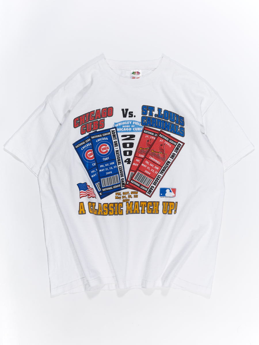 Early 2000's Cubs vs Cardinals MLB T-Shirt