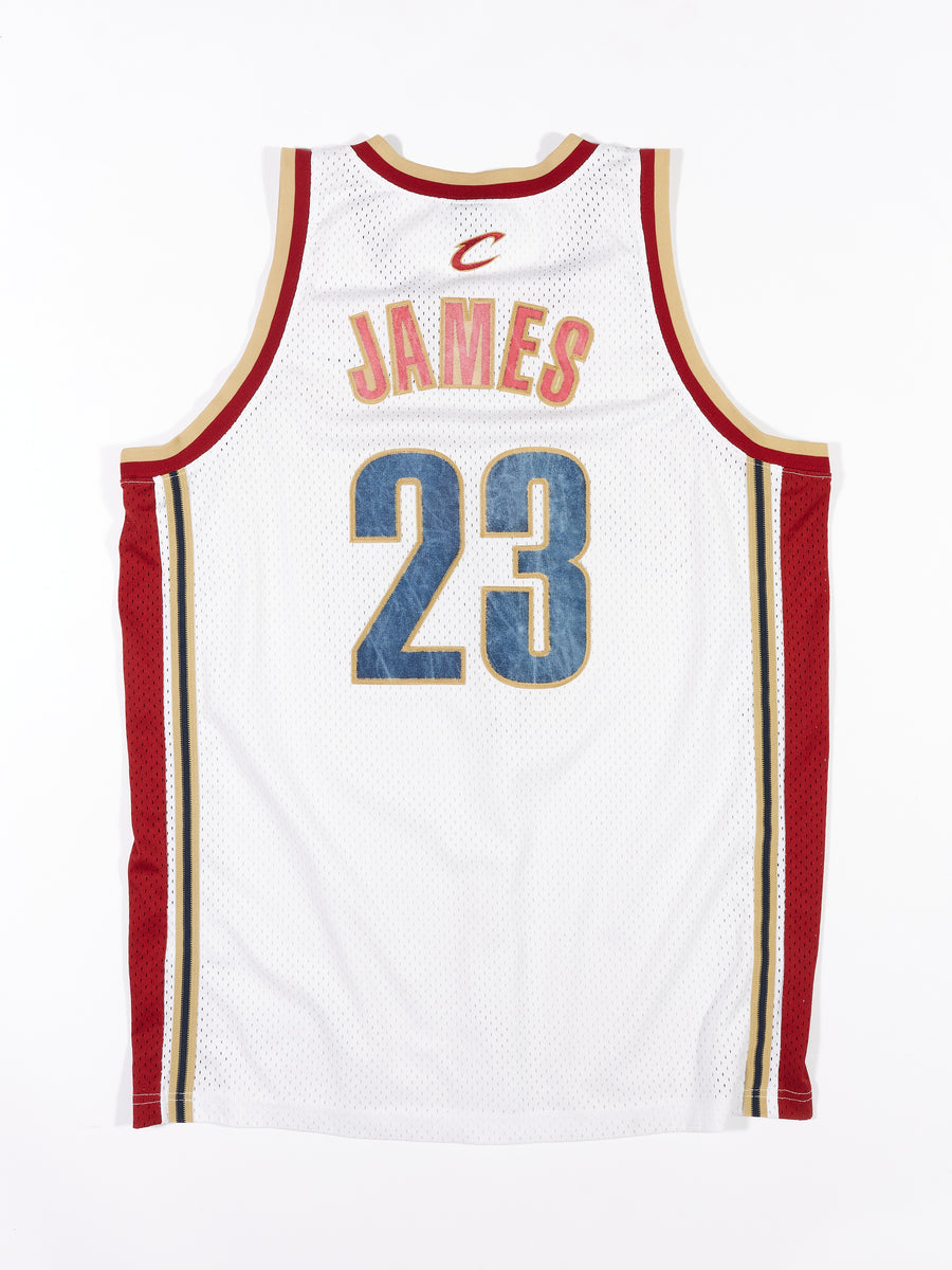 Early 2000's Nike Cleveland Cavaliers Lebron james Jersey in a vintage style from thrift store Twise Studio