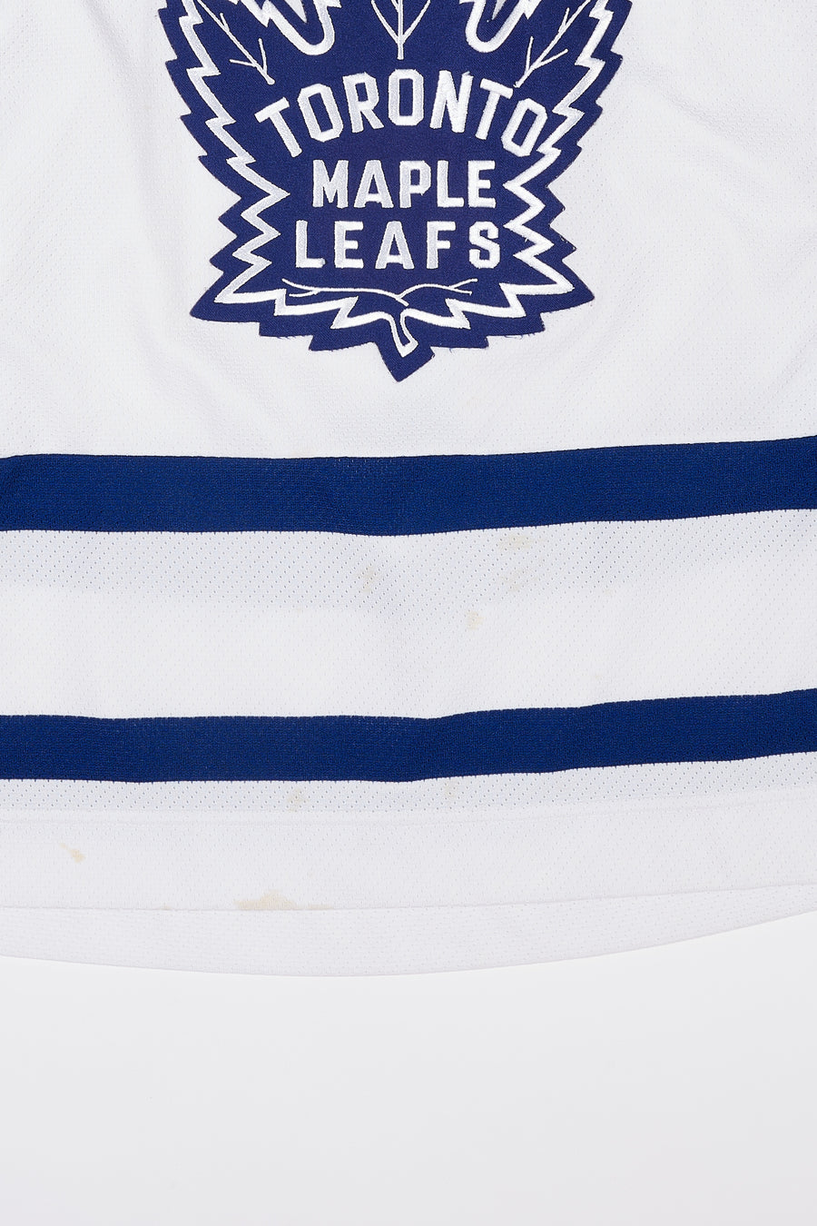 Vintage Toronto Maple Leafs CCM Hockey Jersey in a vintage style from thrift store Twise Studio