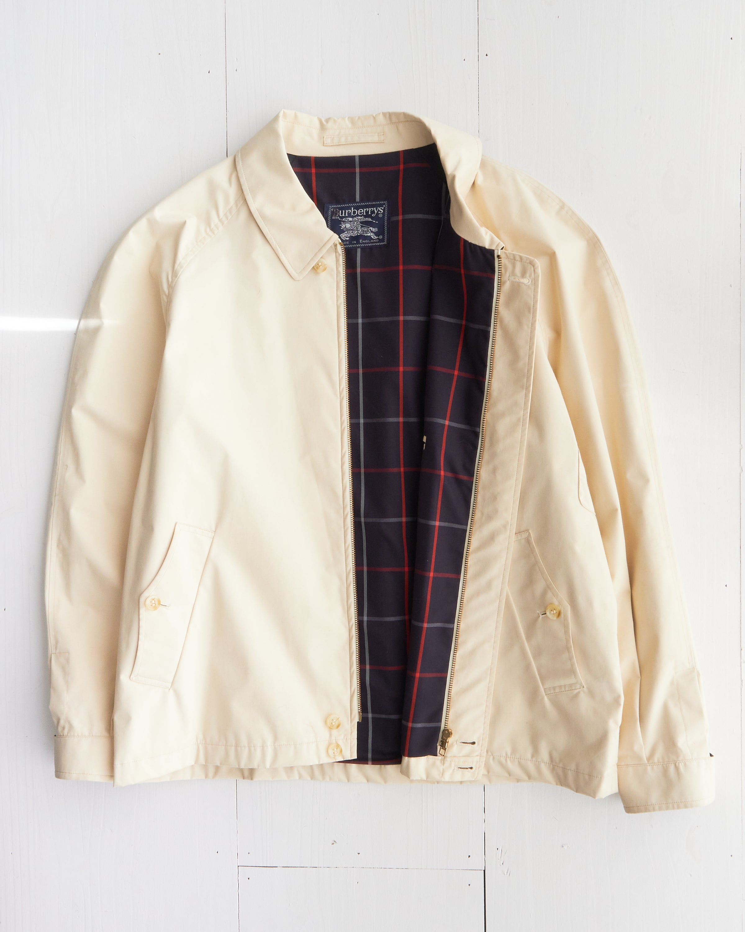 Burberry Beige Harrington Jacket