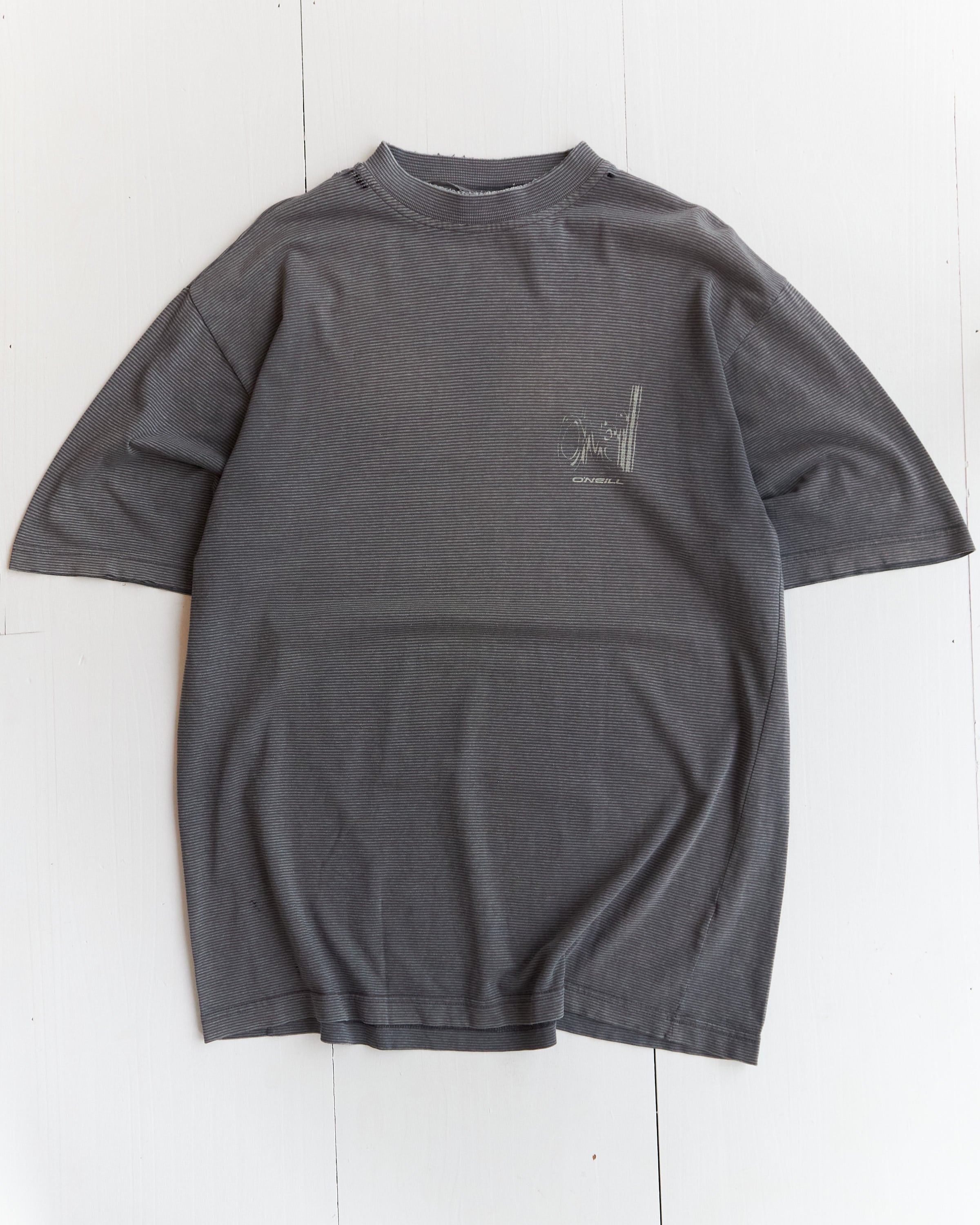 1990's O'Neill Striped Graphic Surf T-Shirt