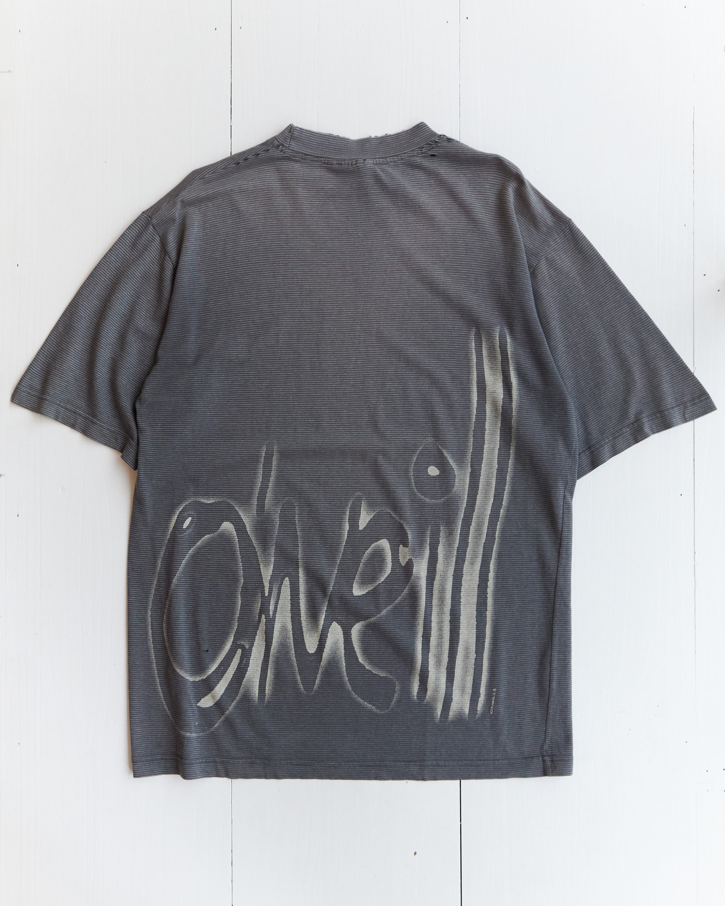 1990's O'Neill Striped Graphic Surf T-Shirt