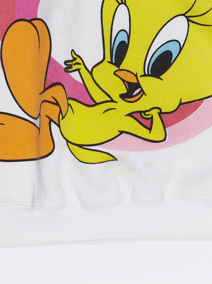 1997 Tweety Bird "yeah right!" Crewneck