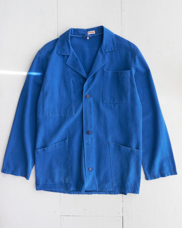 1980's Bleu de Travail French Workwear Chore Jacket