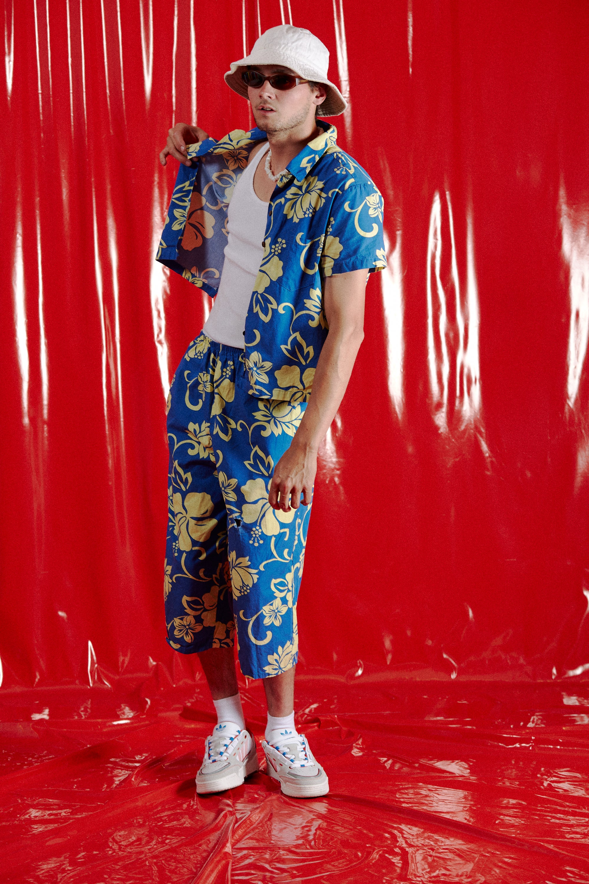 Vintage Hilo Hattie Hawaiian Set in a vintage style from thrift store Twise Studio