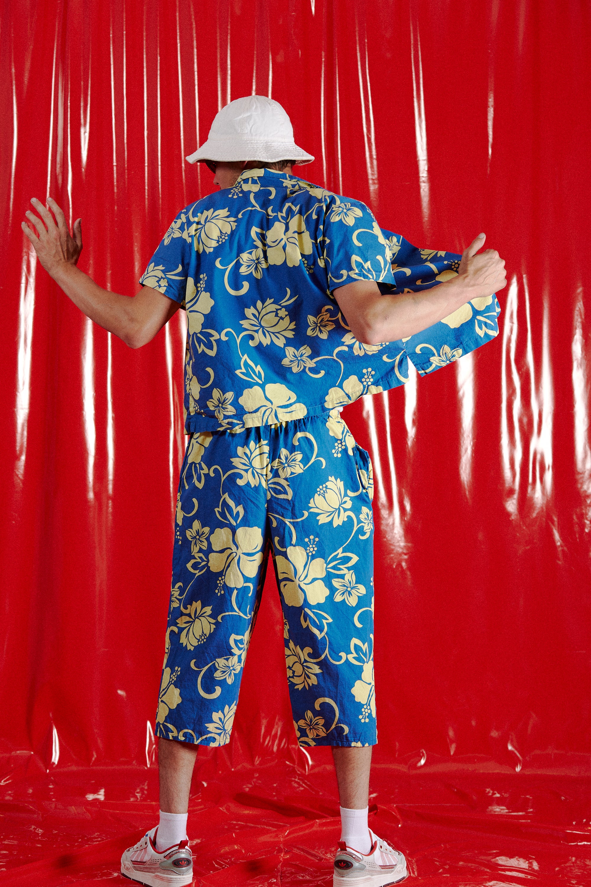 Vintage Hilo Hattie Hawaiian Set in a vintage style from thrift store Twise Studio