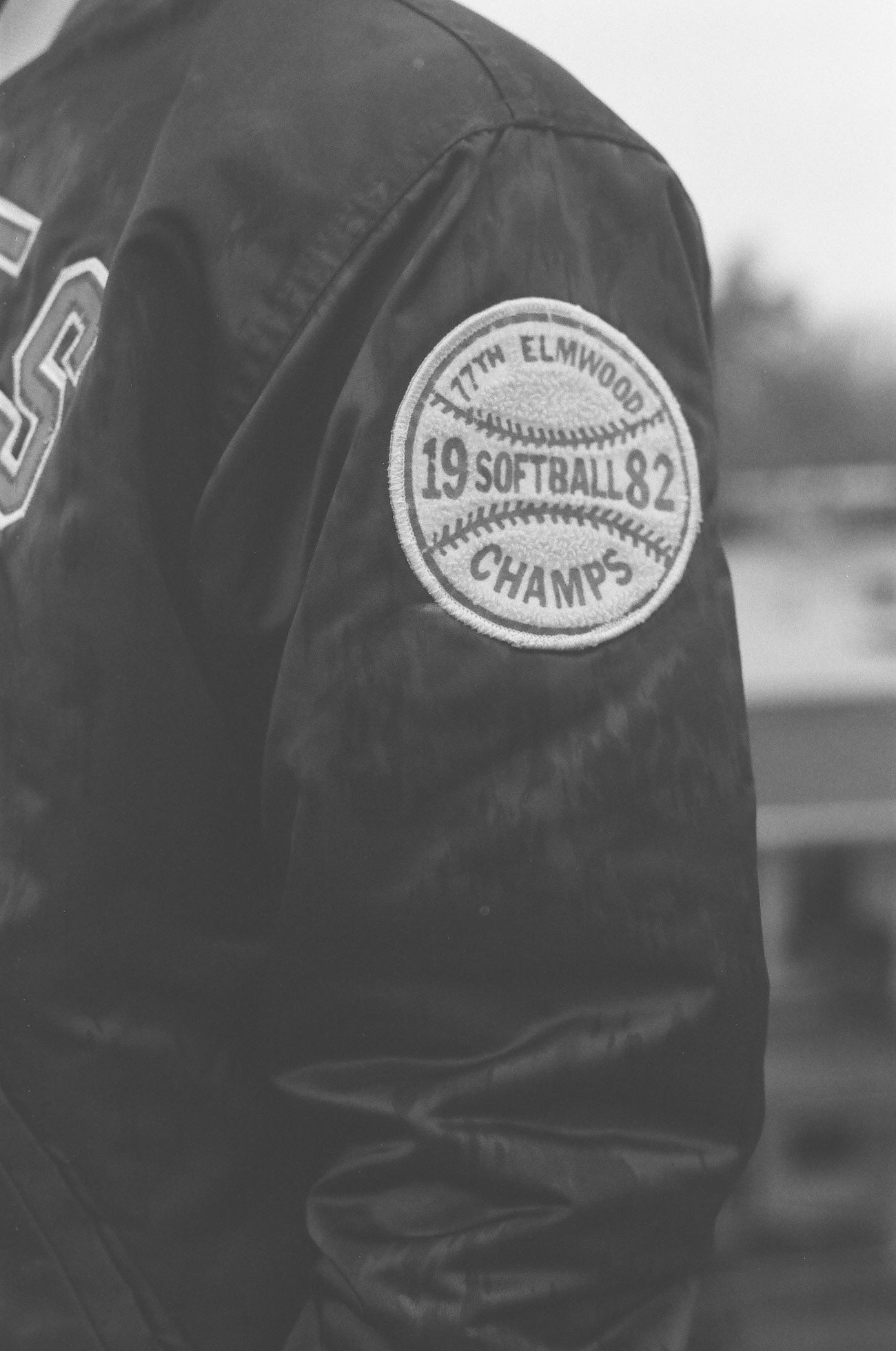 1982 Starter Eddies 77th Elmwood Champs Bomber Jacket