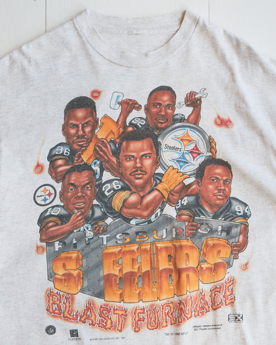 1996 Pittsburgh Steelers Caricature T-Shirt
