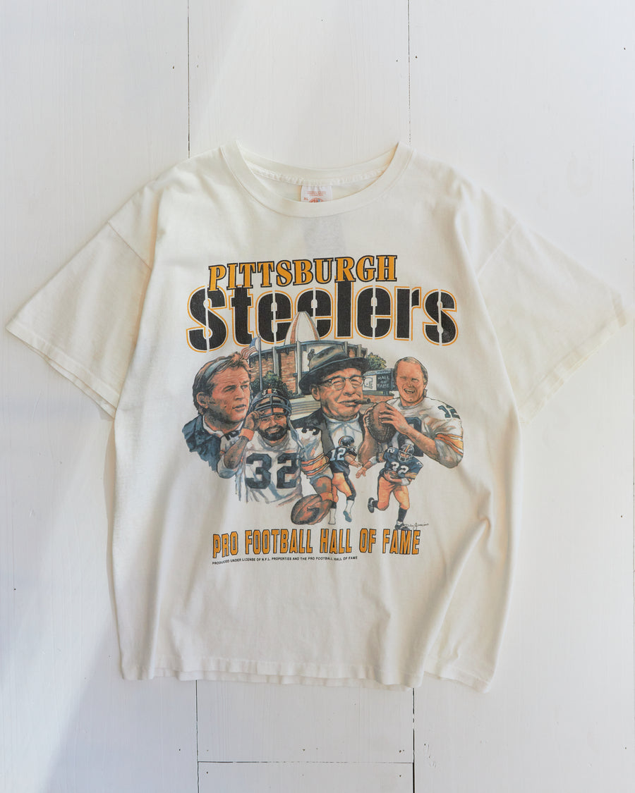 Pittsburgh Steelers Hall Of Fame Caricature T-Shirt