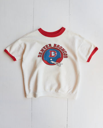 1975 Denver Broncos Short Sleeve Sweatshirt