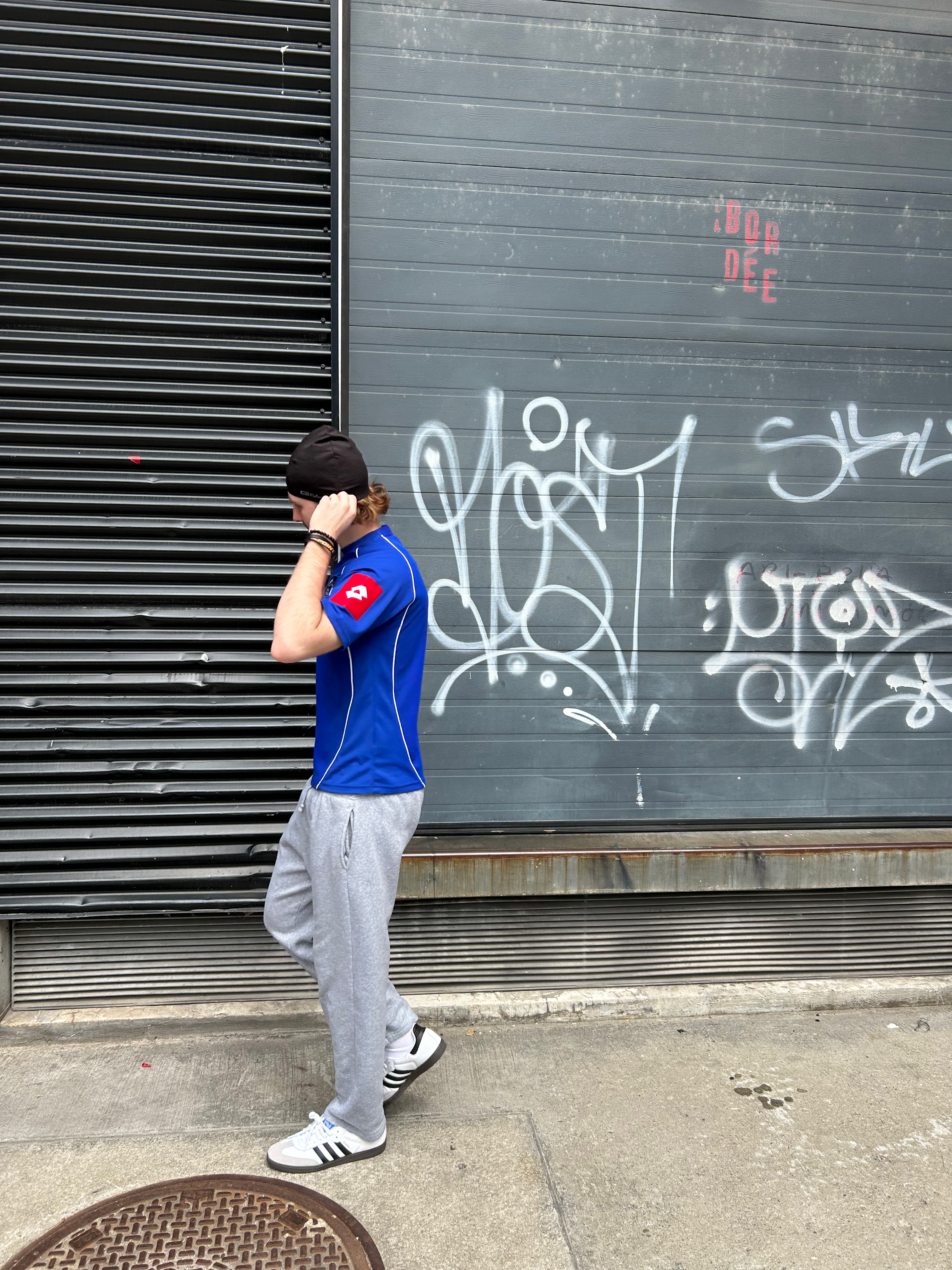 Lotto FS SCG Serbia Soccer Jersey in a vintage style from thrift store Twise Studio