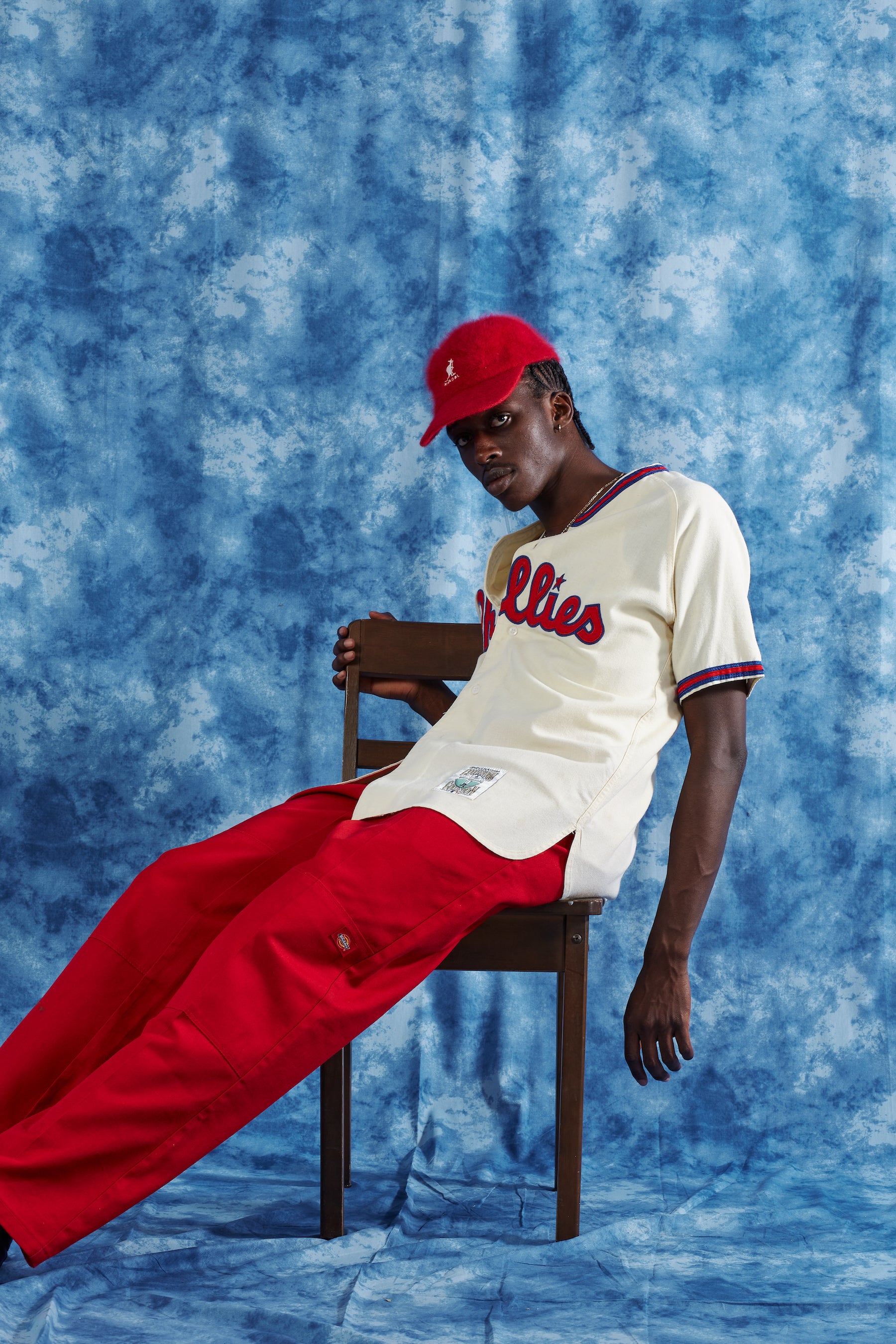 Vintage Authentic Mitchell & Ness Phillies Richie Ashburn Jersey in a vintage style from thrift store Twise Studio