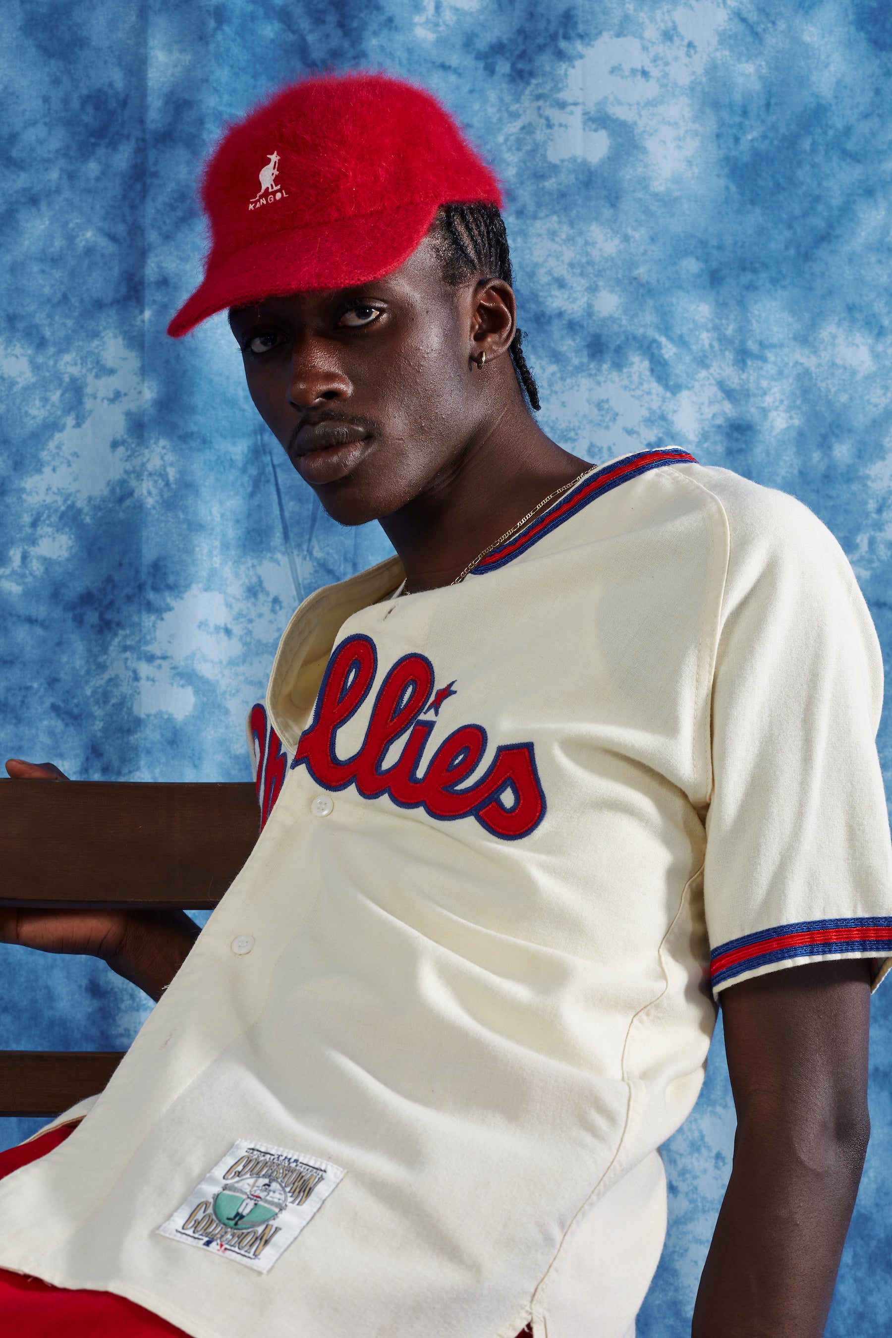 Vintage Authentic Mitchell & Ness Phillies Richie Ashburn Jersey in a vintage style from thrift store Twise Studio