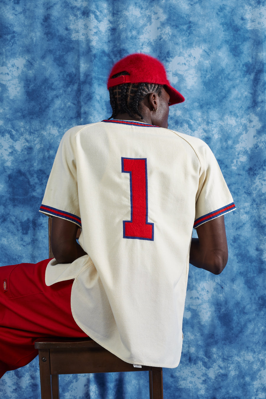 Vintage Authentic Mitchell & Ness Phillies Richie Ashburn Jersey in a vintage style from thrift store Twise Studio