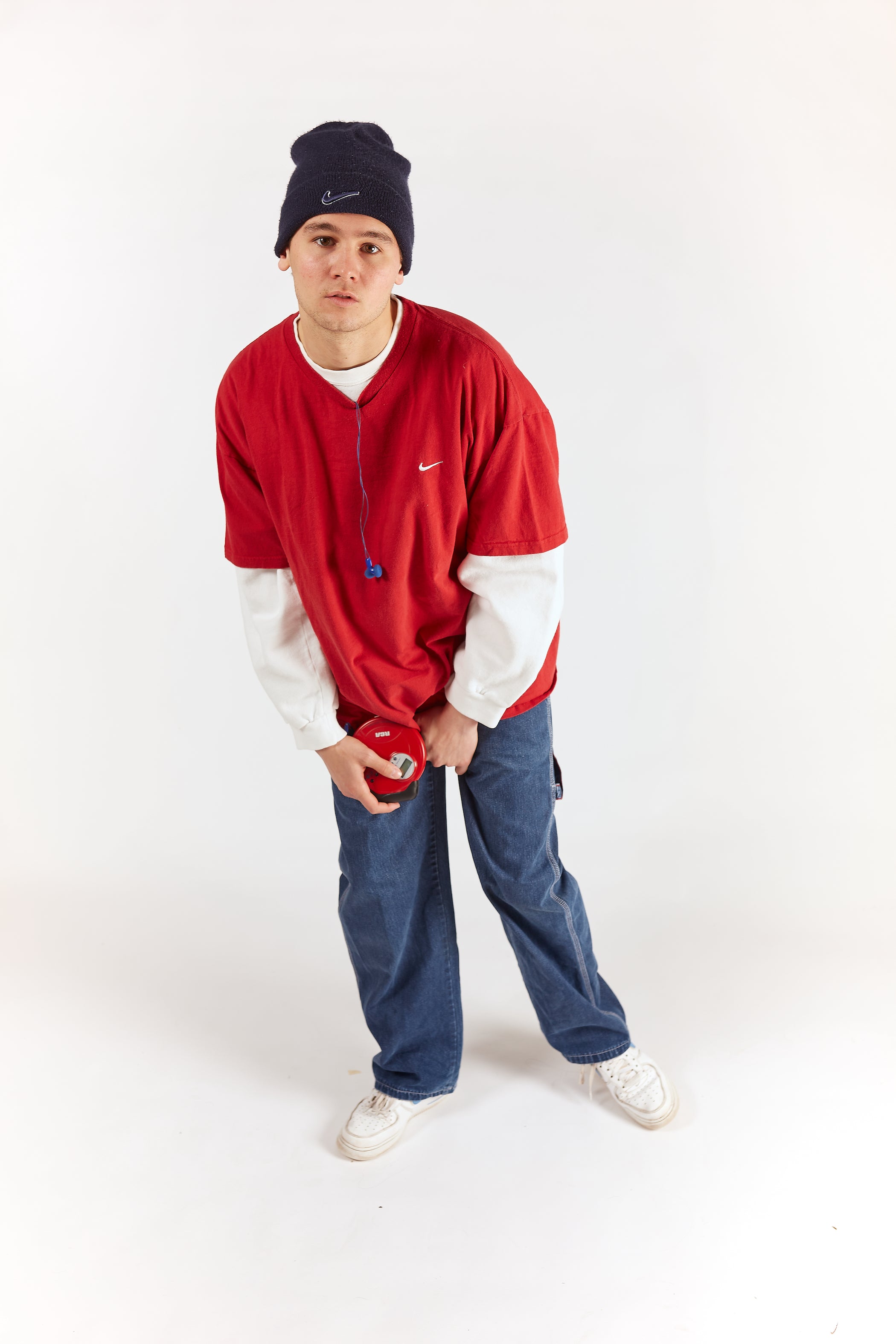 Early 2000s Nike Embroidered Swoosh T-shirt