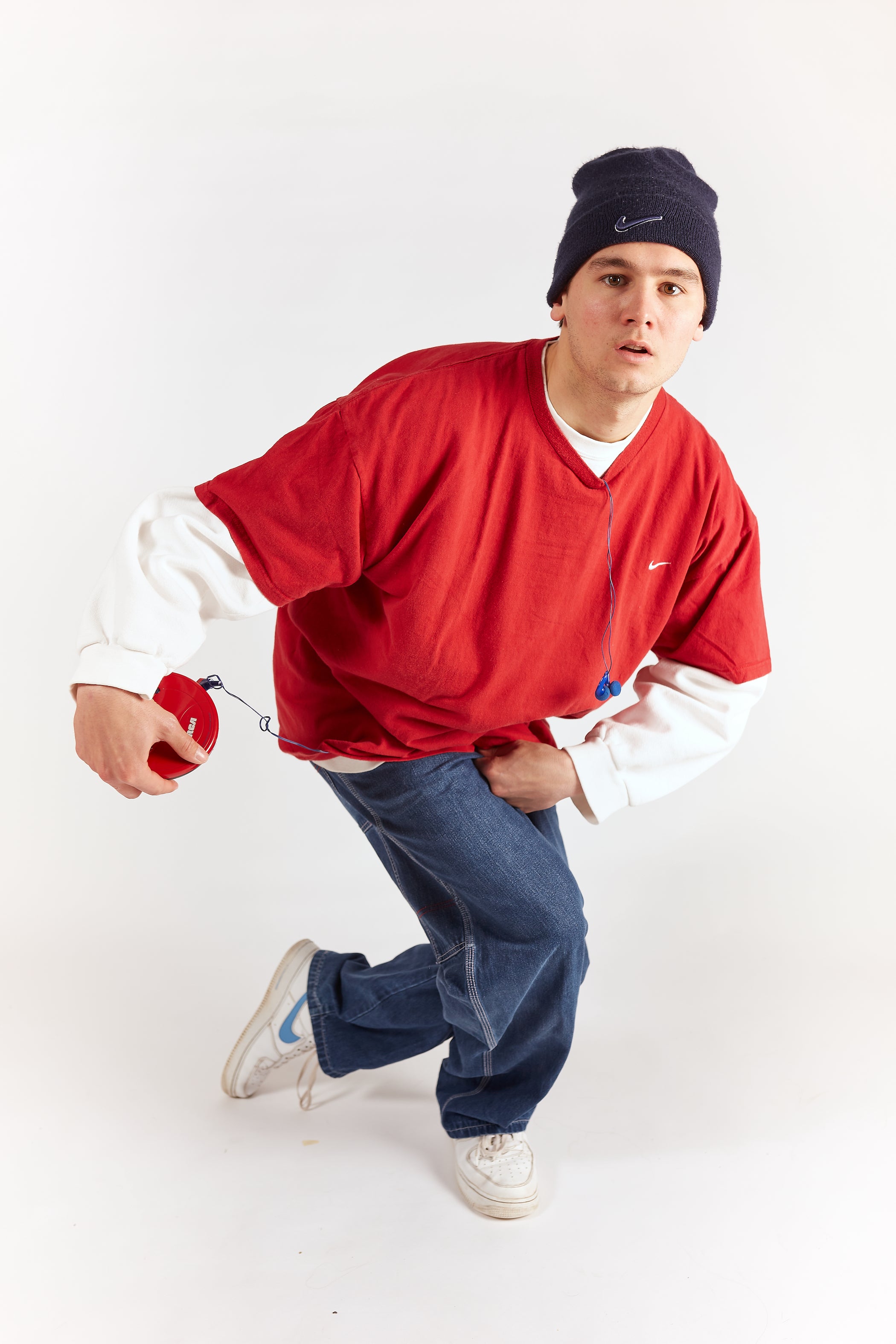 Early 2000s Nike Embroidered Swoosh T-shirt