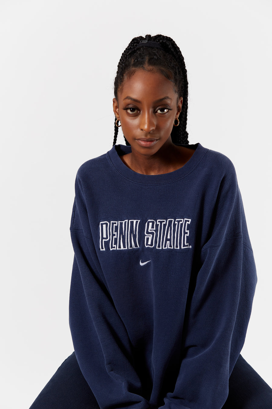 Nike Center Swoosh Penn State Crewneck