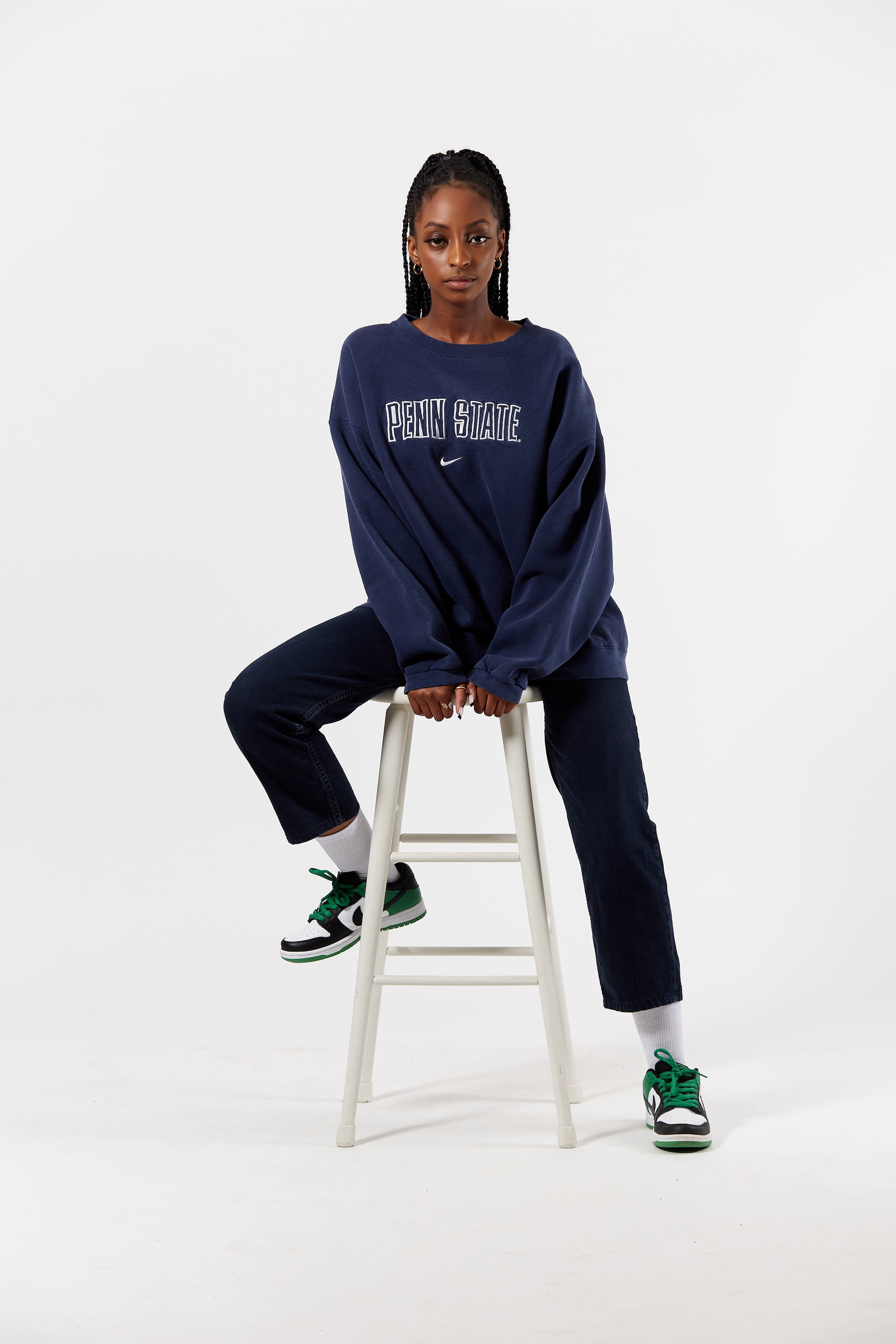 Nike Center Swoosh Penn State Crewneck