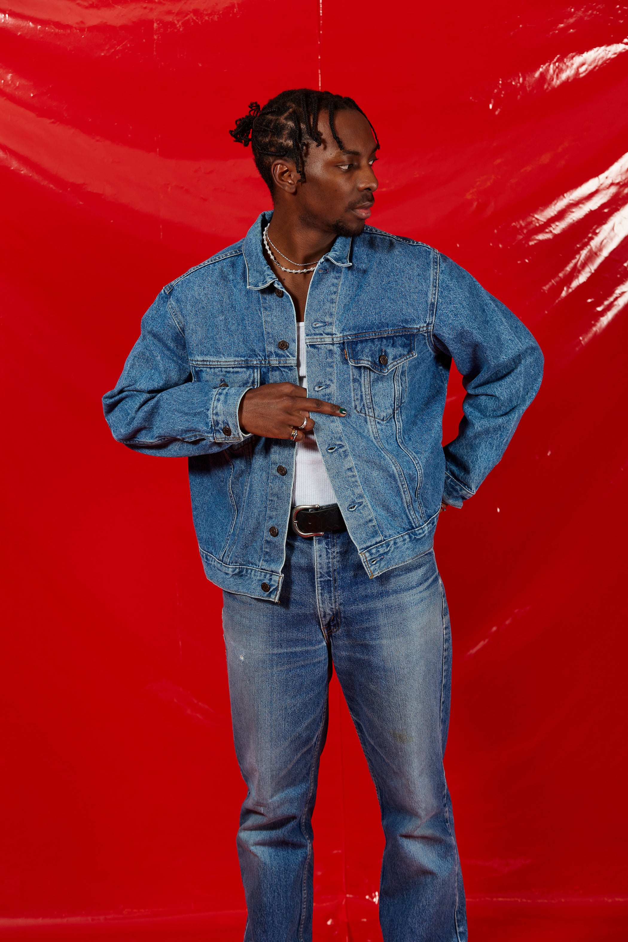 80s Levi's Orange Tab Denim Jacket