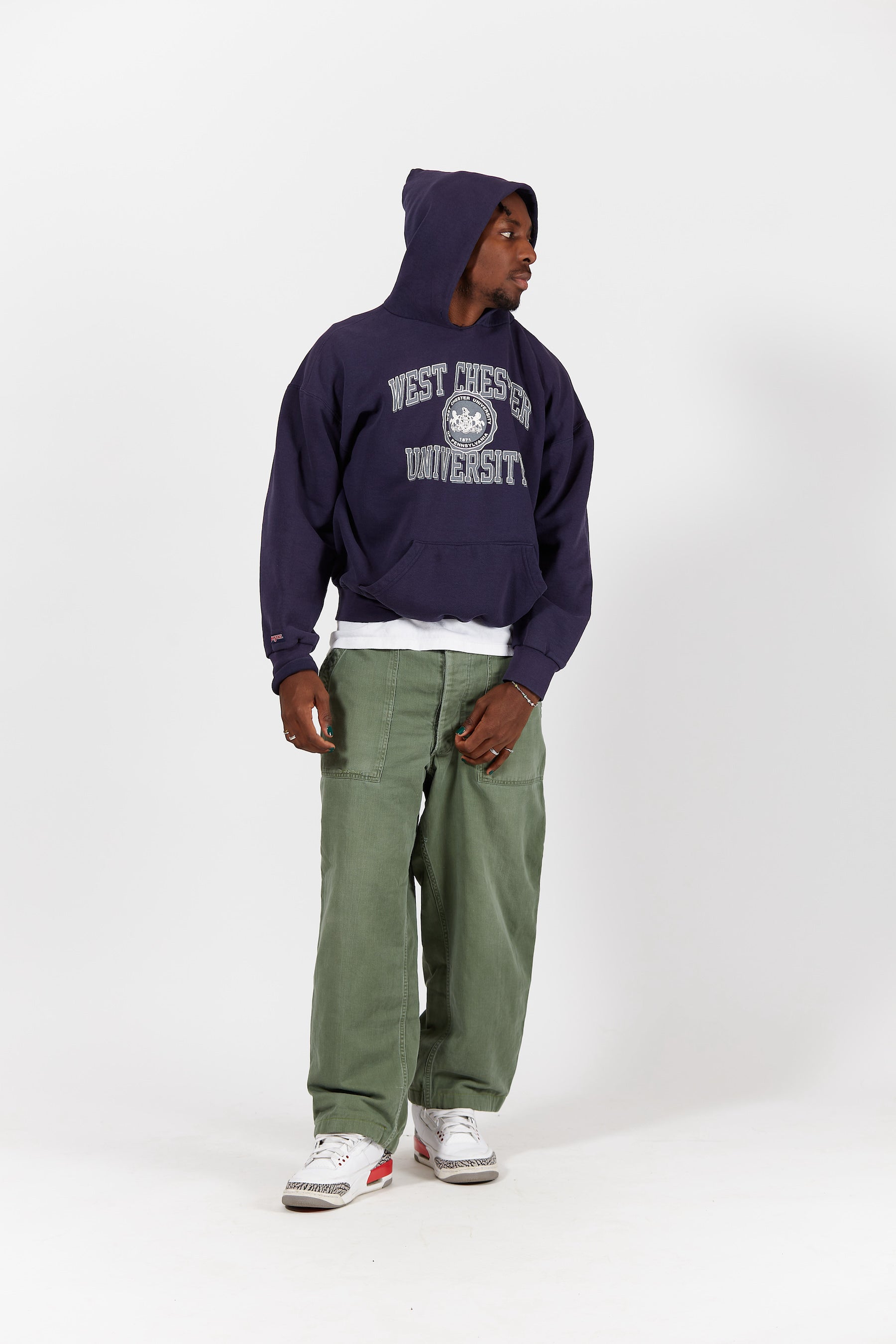 90's West Chester University College Hoodie