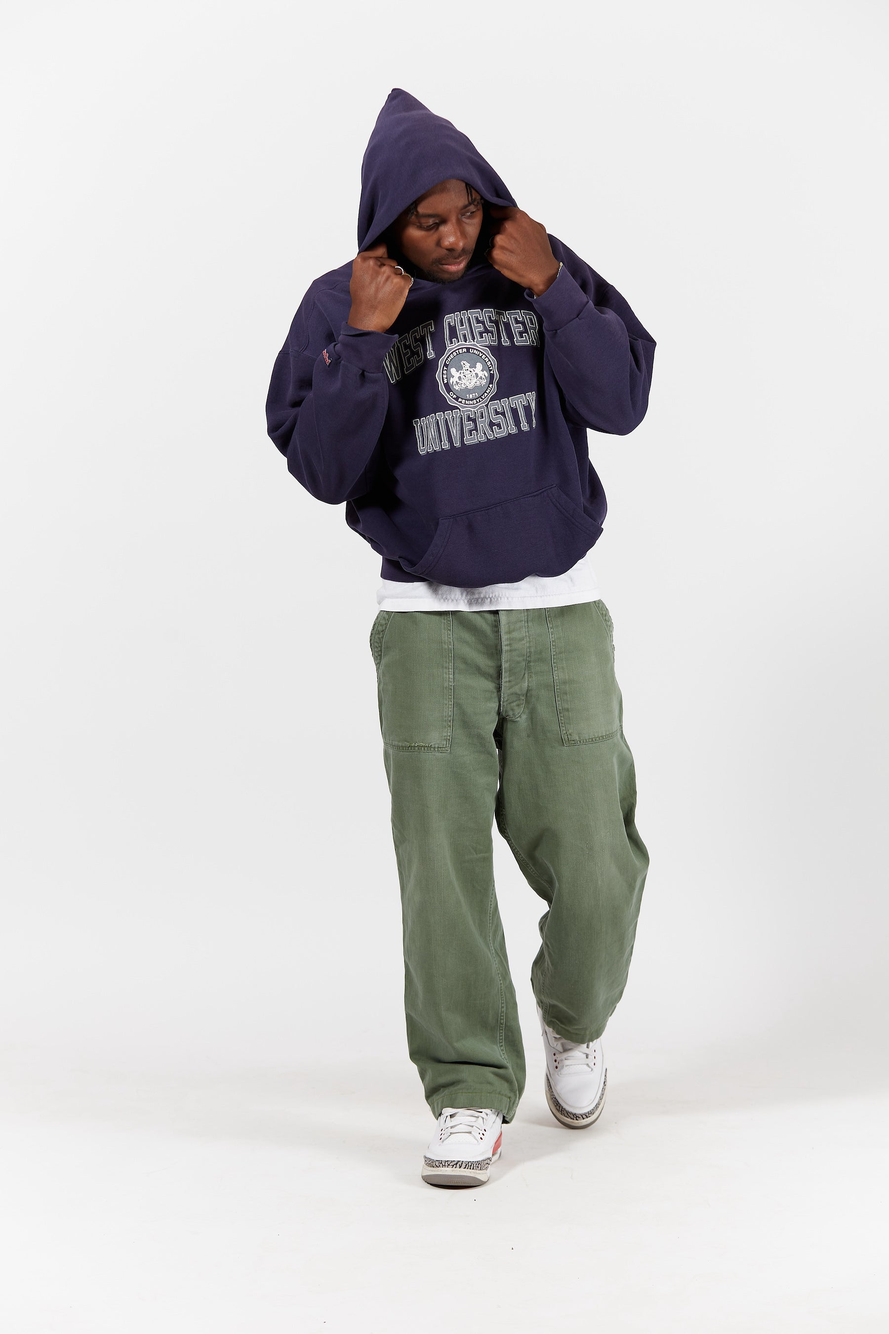 90's West Chester University College Hoodie