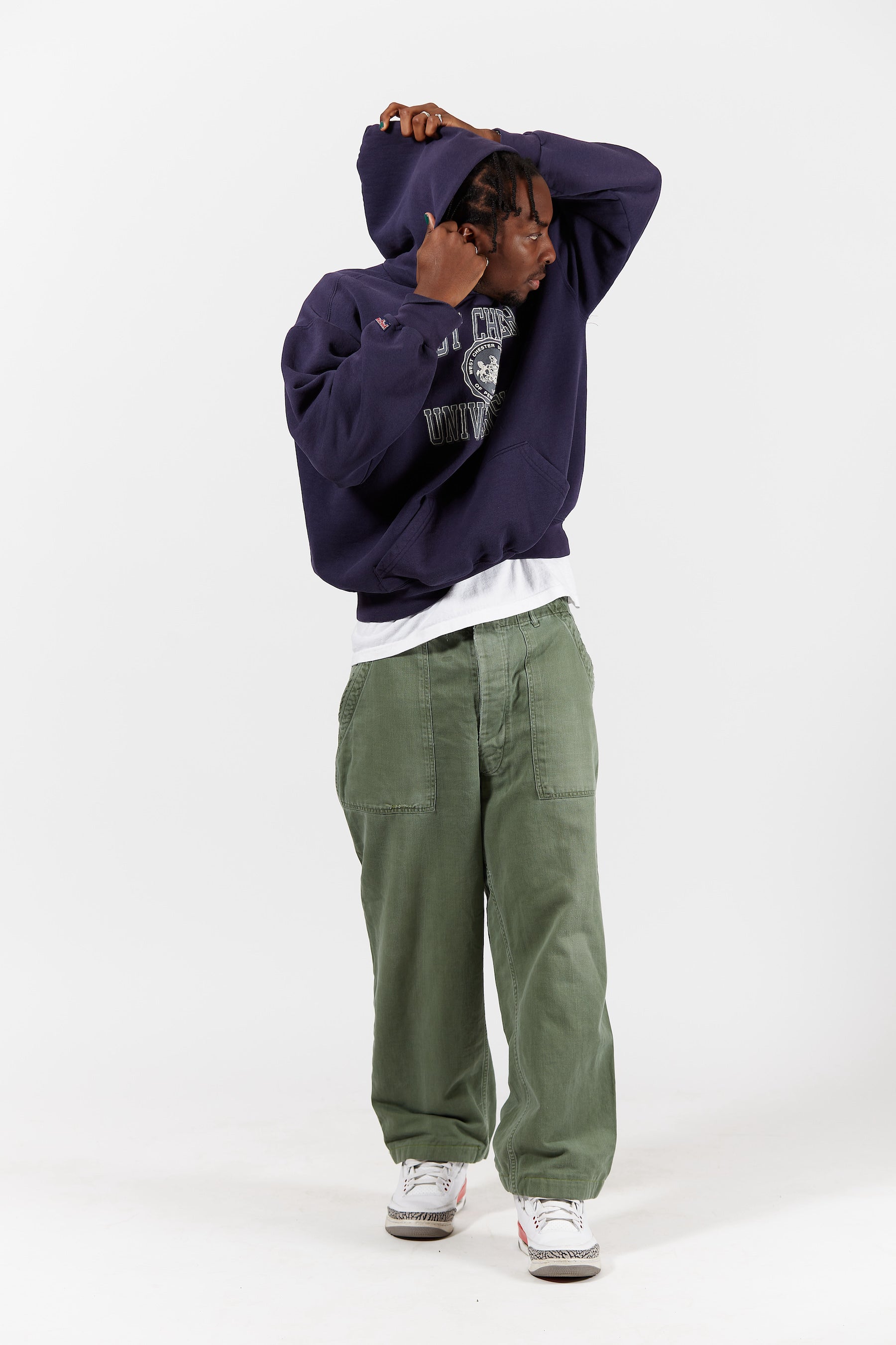 90's West Chester University College Hoodie