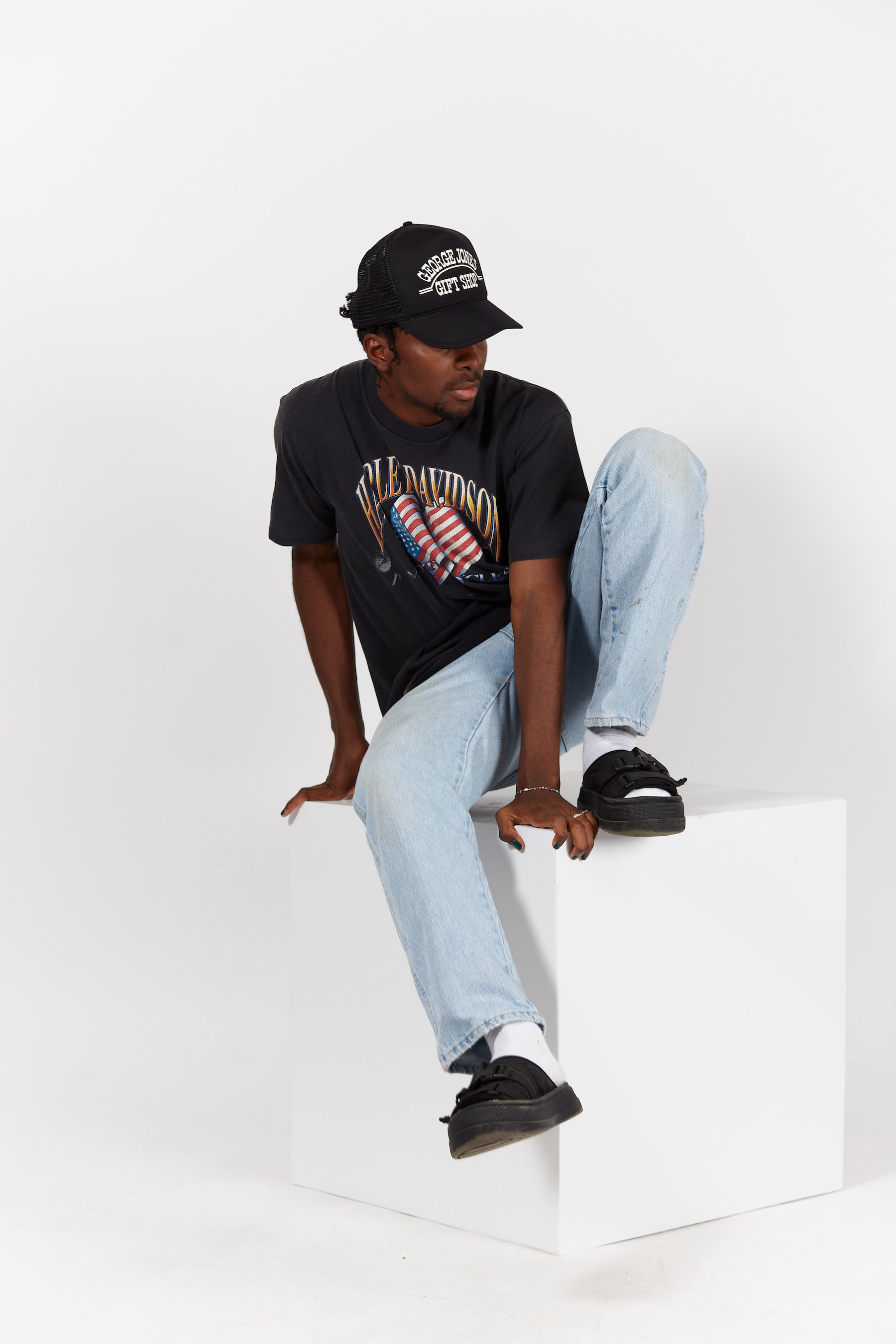 1997 Harley-Davidson Texas Distressed T-shirt