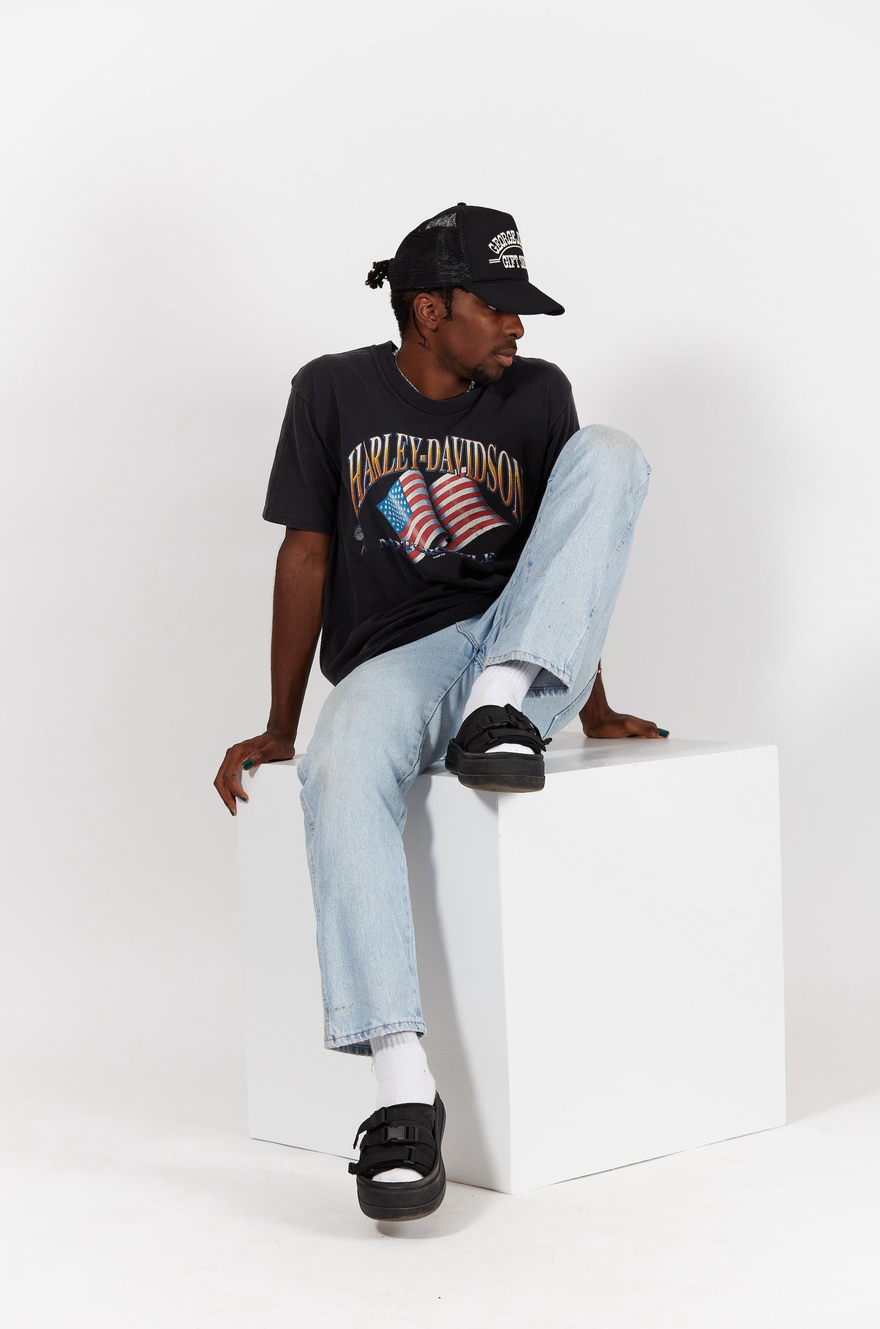 1997 Harley-Davidson Texas Distressed T-shirt