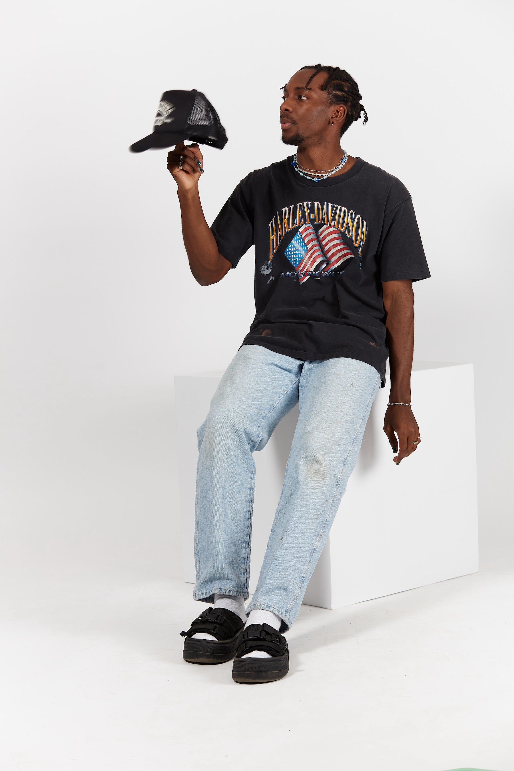 1997 Harley-Davidson Texas Distressed T-shirt