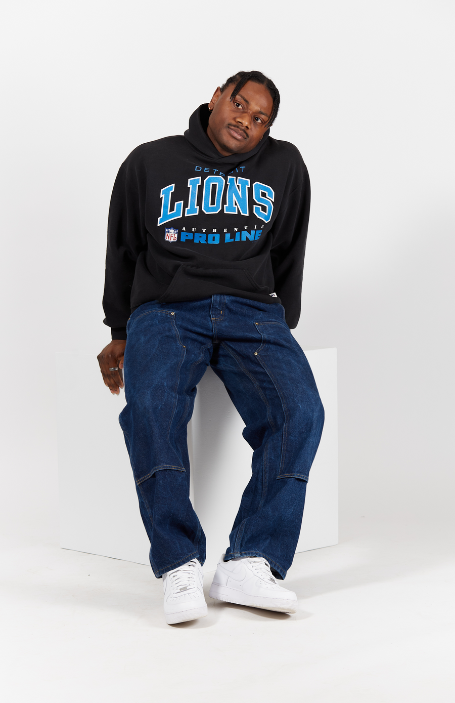 1994 Detroit Lions Russell Athletic Hoodie