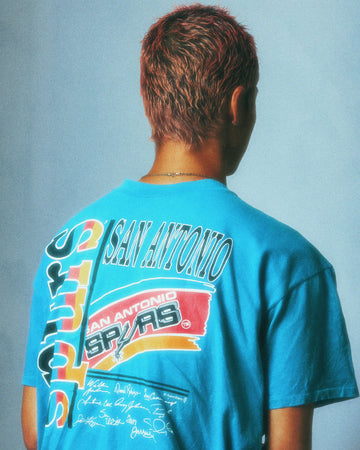 1991-1992 San Antonio Spurs Fiesta-Colored T-shirt