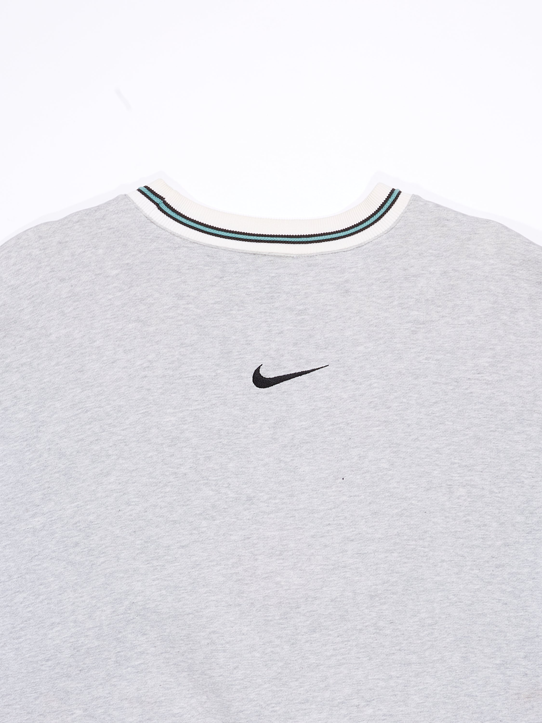 90s Nike Embroidered Swoosh Sweatshirt in a vintage style from thrift store Twise Studio