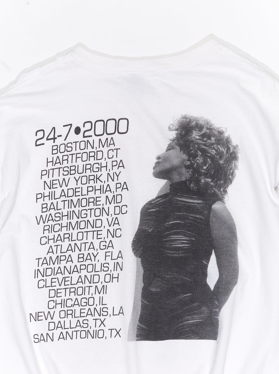 Tina Turner 2000s Tour T-shirt in a vintage style from thrift store Twise Studio