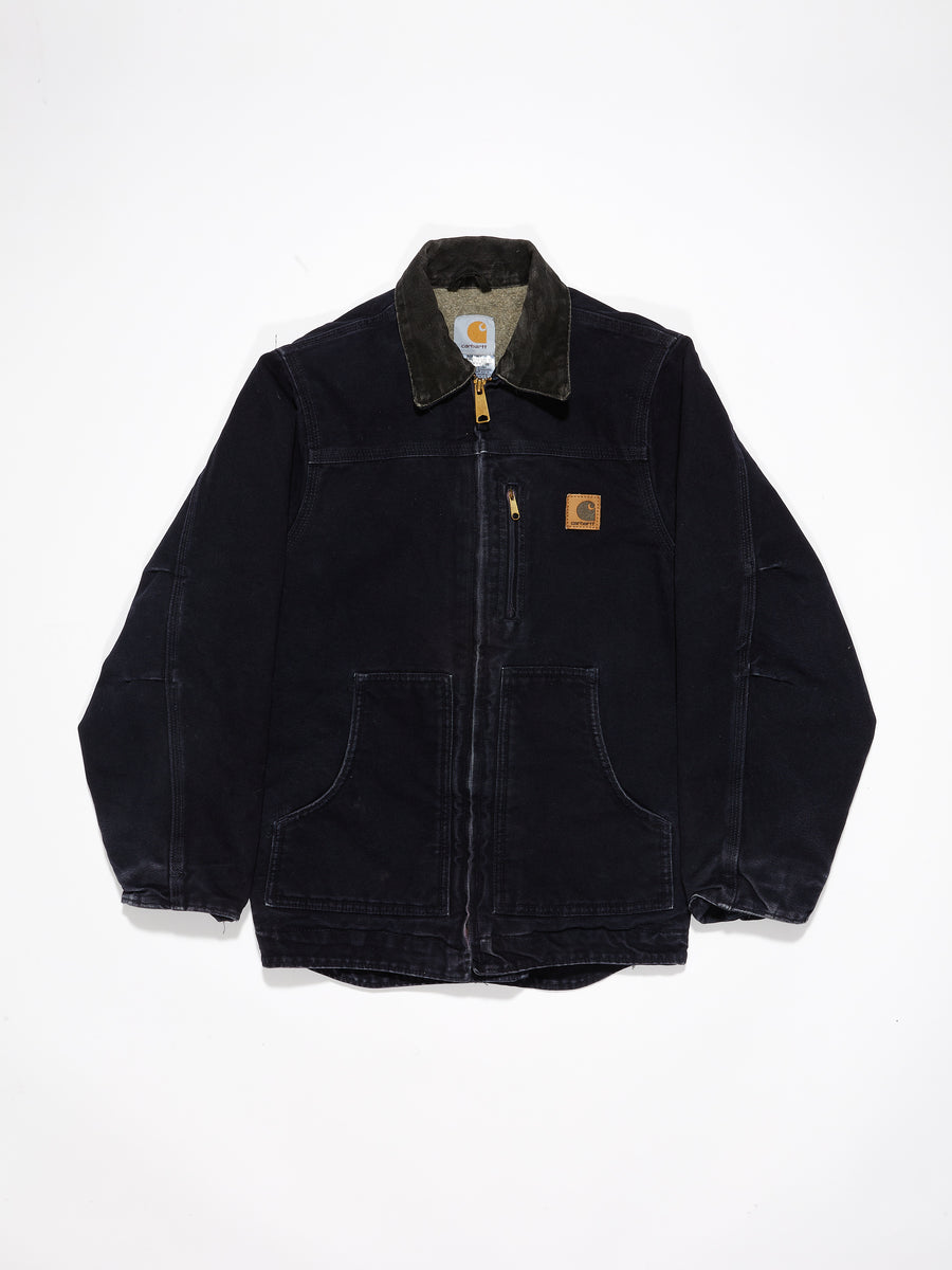 Carhartt Sherpa Lined Jacket in a vintage style from thrift store Twise Studio