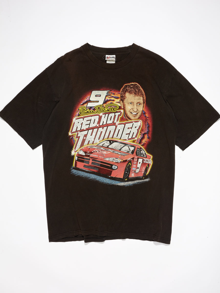 Bill Elliot Nascar T-shirt in a vintage style from thrift store Twise Studio