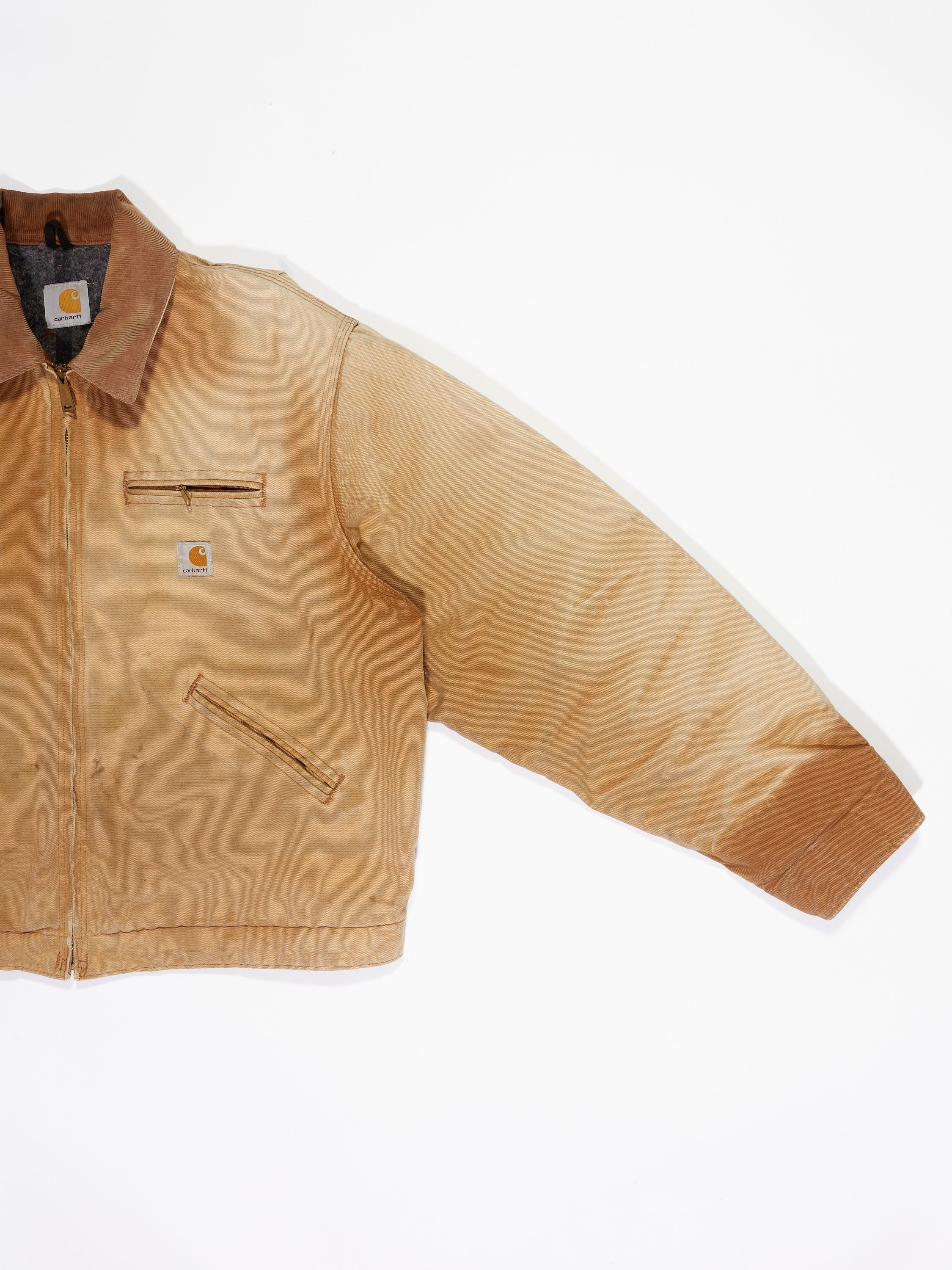 Carhartt Blanket Lined Detroit Jacket in a vintage style from thrift store Twise Studio