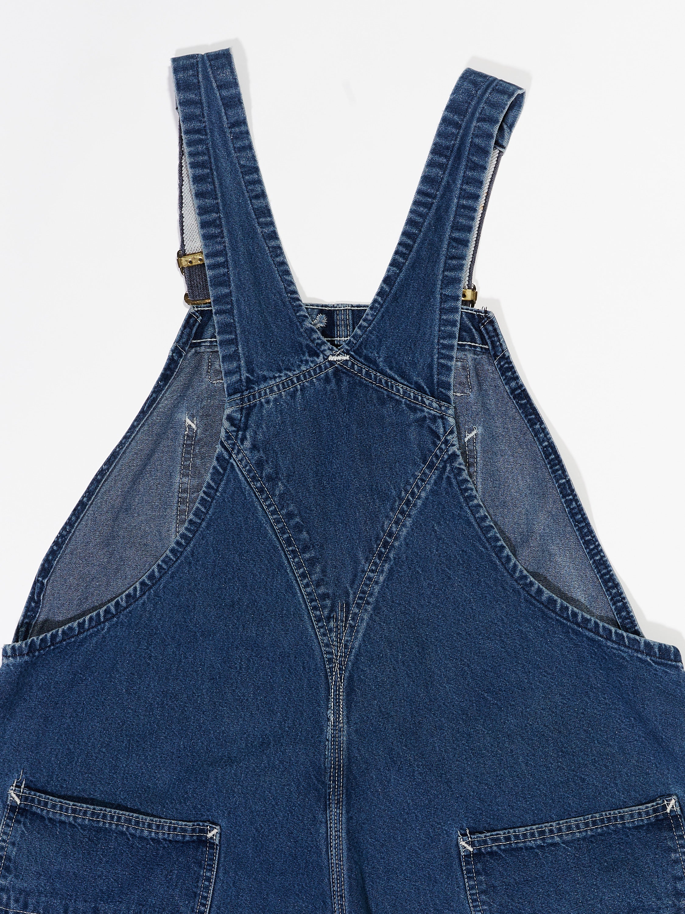 Carhartt Carpenter Denim Overalls in a vintage style from thrift store Twise Studio