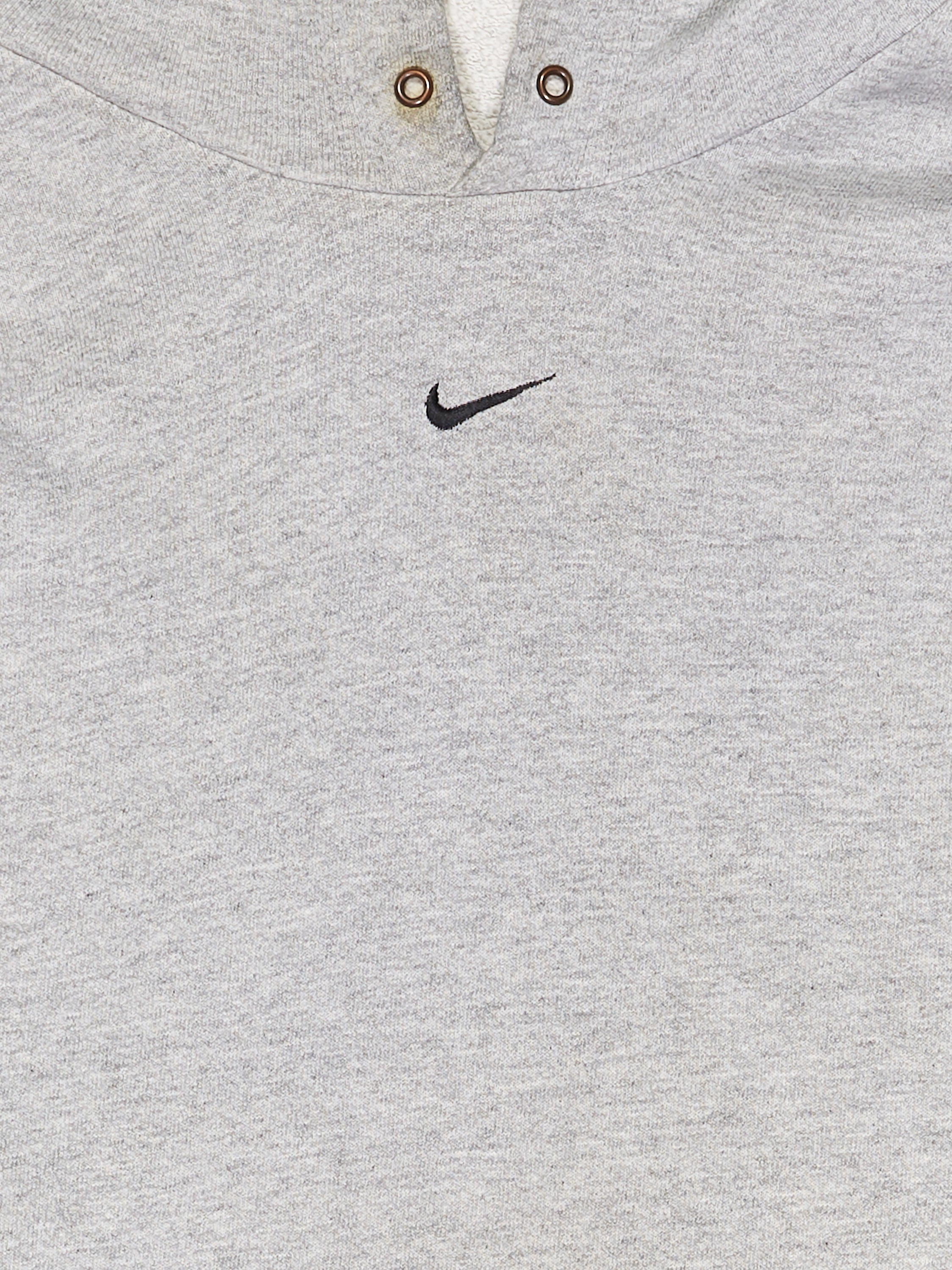 2000s Nike Center Swoosh Hoodie in a vintage style from thrift store Twise Studio